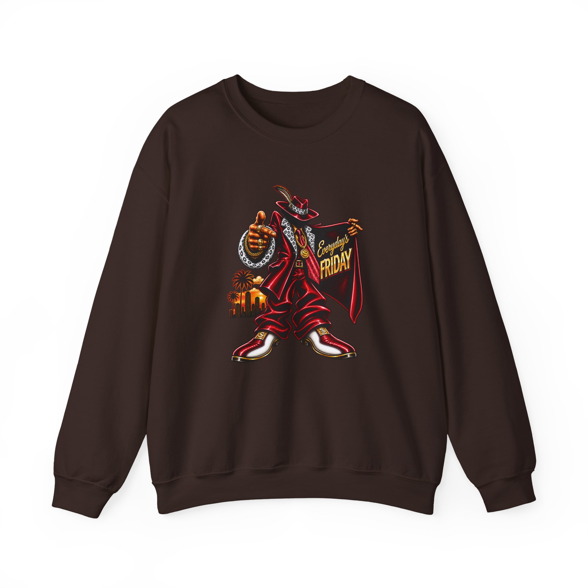 Ice Cube Pimp Unisex Heavy Blend™ Crewneck Sweatshirt - Image 3