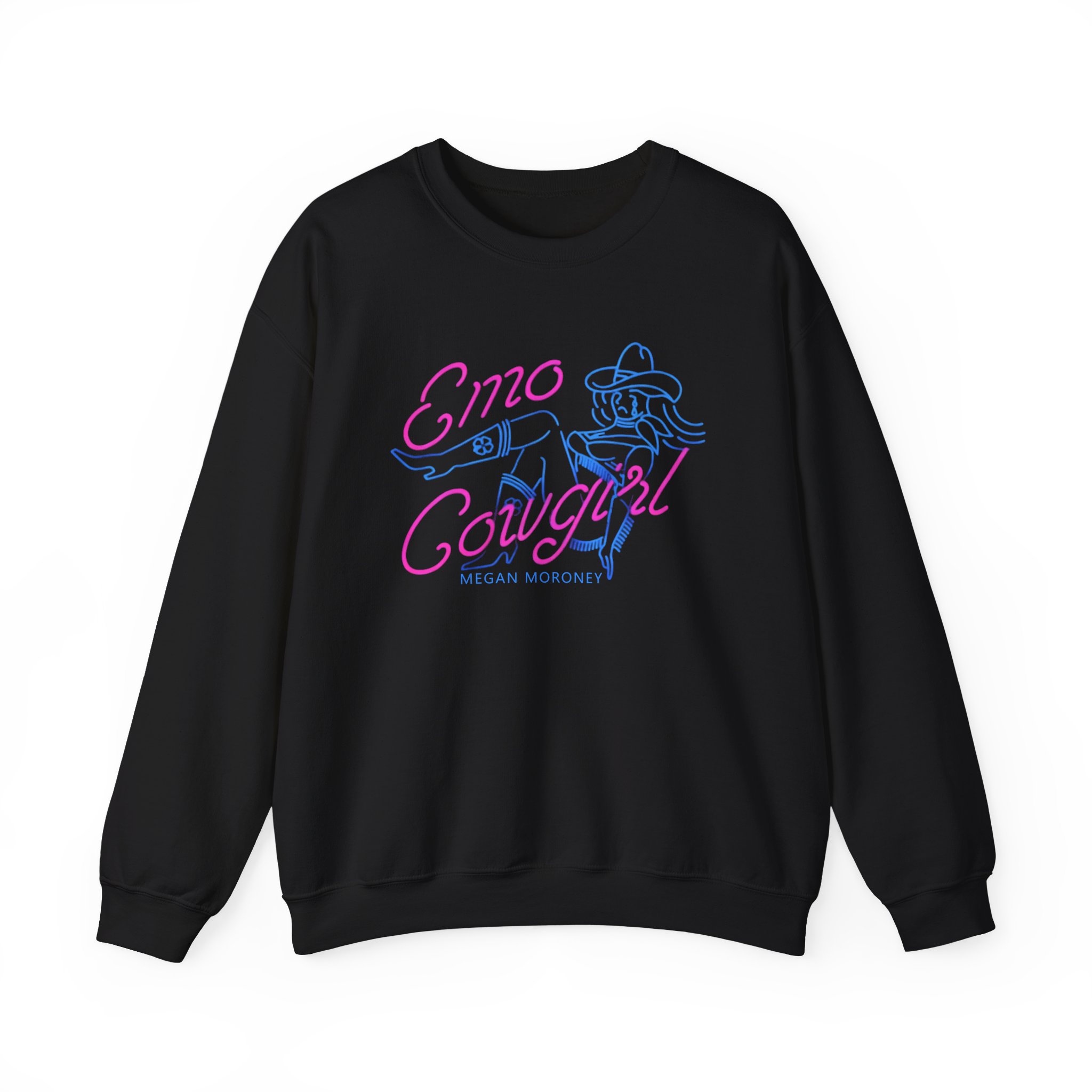 Megan Moroney Emo Cowgirl Unisex Heavy Blend™ Crewneck Sweatshirt