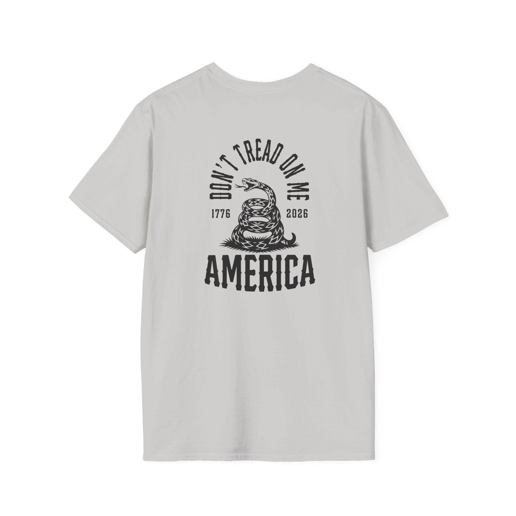 Valuetainment Don't Tread on Me Unisex Softstyle T-Shirt - Image 10