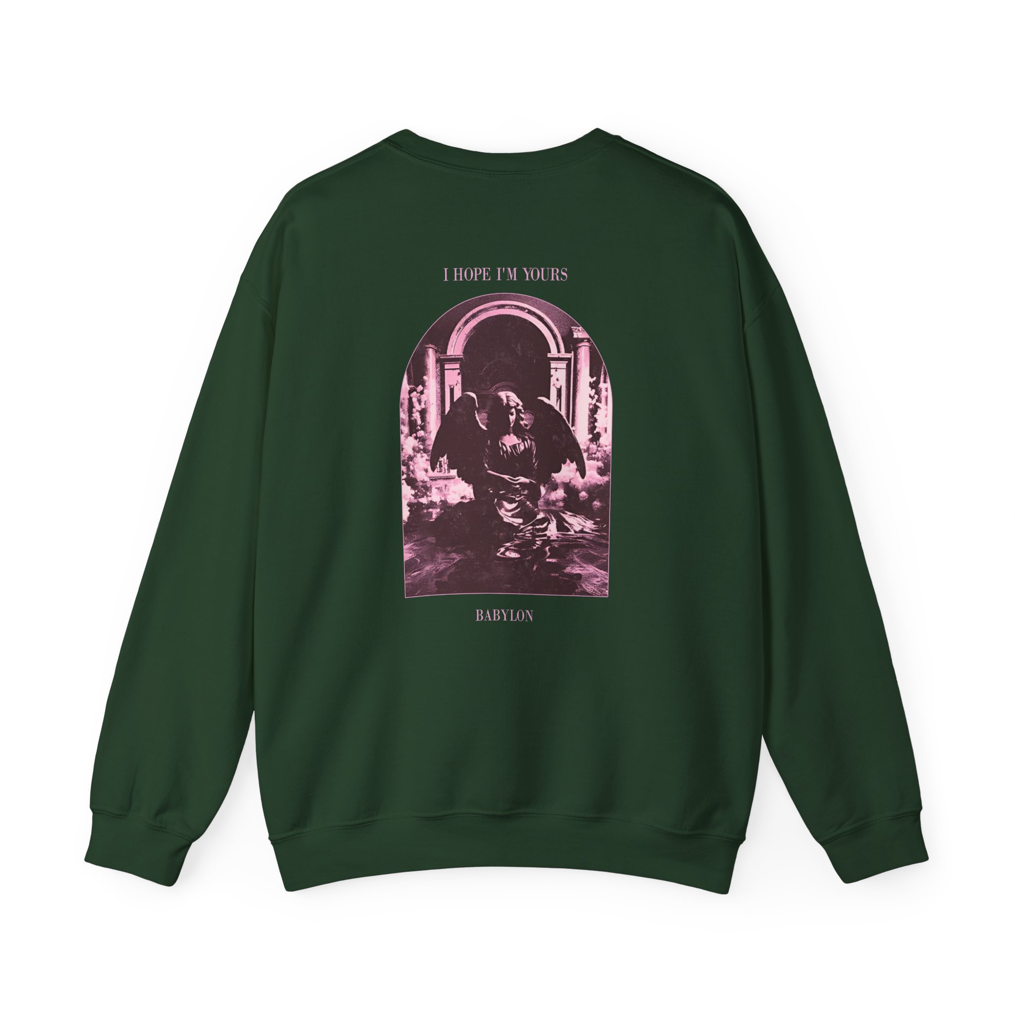 Babylon Mineral Wash Unisex Heavy Blend™ Crewneck Sweatshirt - Image 6