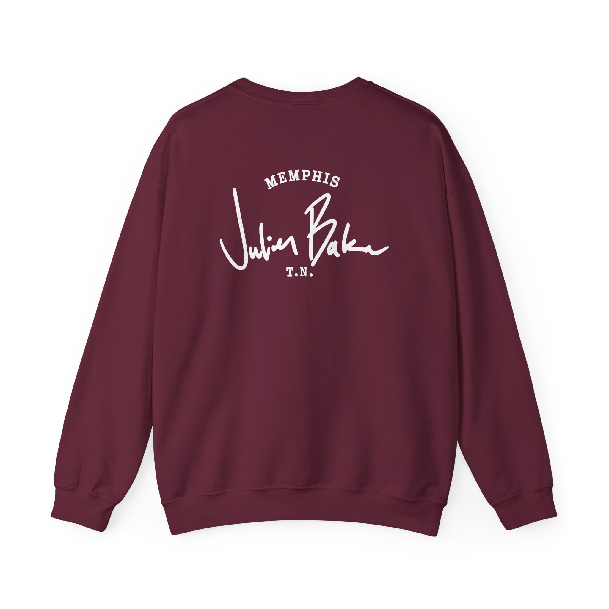 Julien Baker "Work Shirt" Unisex Heavy Blend™ Crewneck Sweatshirt - Image 4