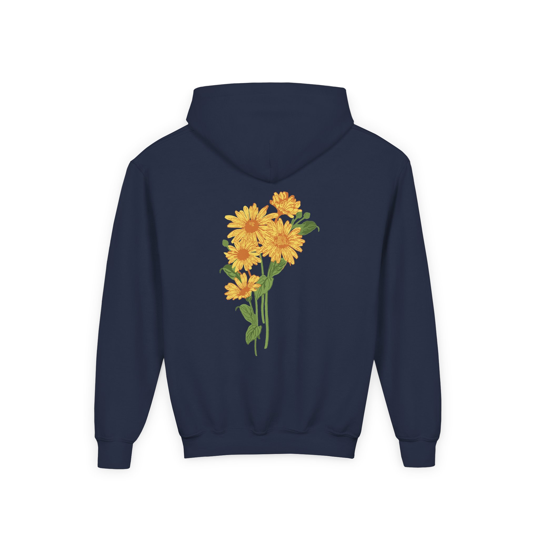 Janis Joplin Sherpa Fleece Youth Heavy Blend Hooded Sweatshirt - Image 12