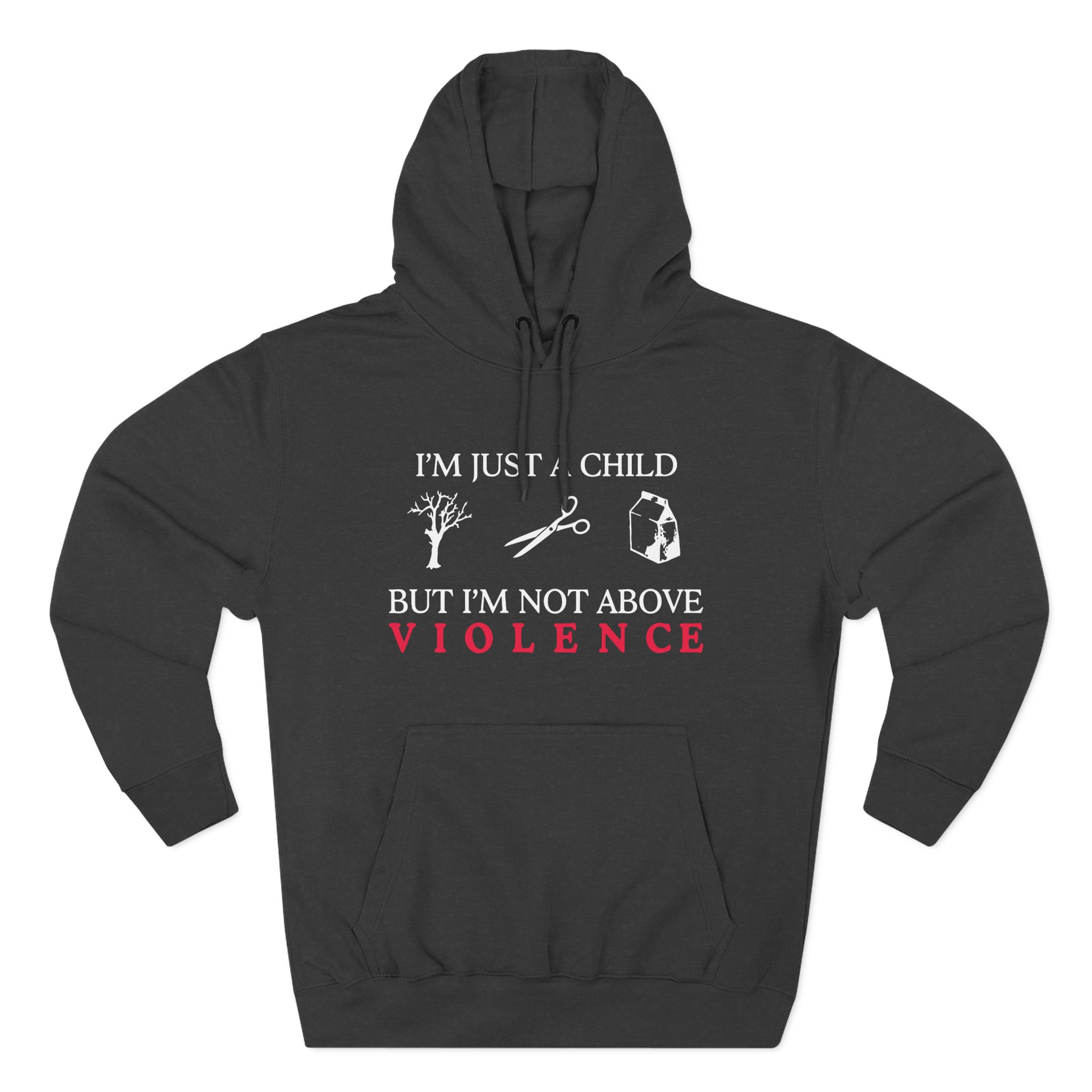 Ethel Cain Not Above Violence Three-Panel Fleece Hoodie - Image 3