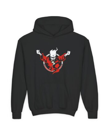 Thunderdome Dance Or Die Youth Heavy Blend Hooded Sweatshirt