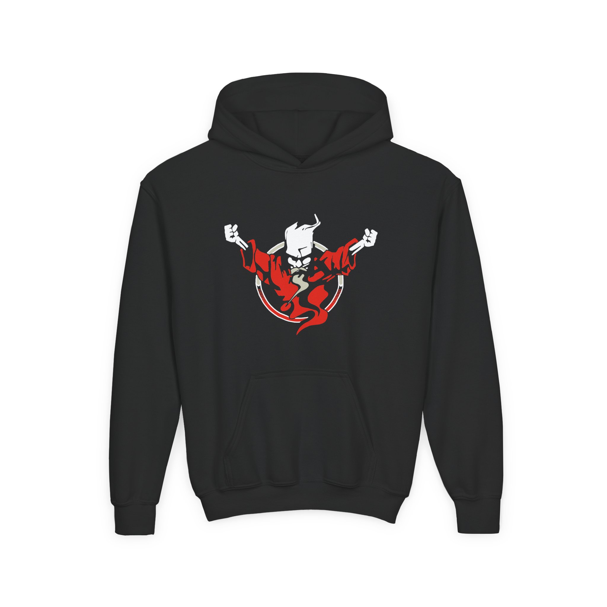 Thunderdome Dance Or Die Youth Heavy Blend Hooded Sweatshirt
