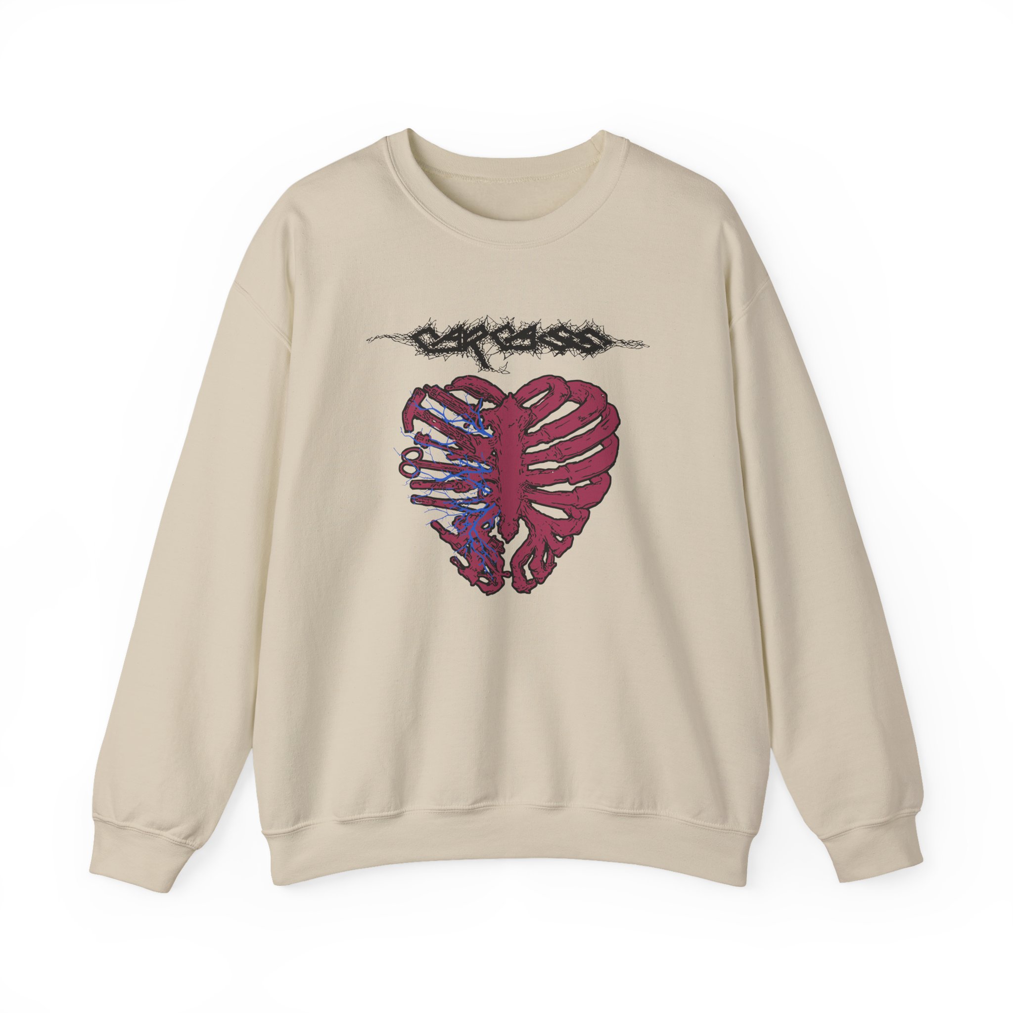 Carcass Unisex Heavy Blend™ Crewneck Sweatshirt - Image 7