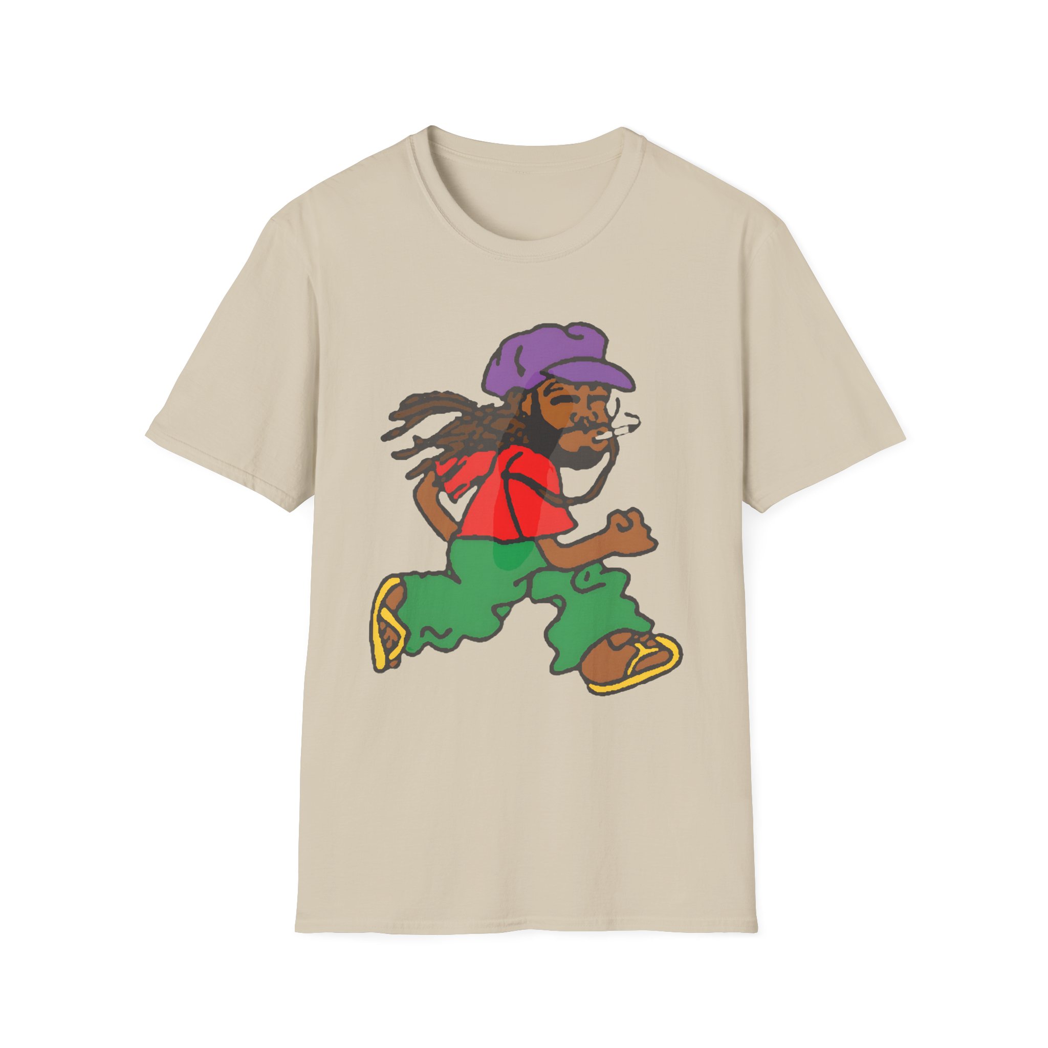 Aminé Running Man Unisex Softstyle T-Shirt - Image 3