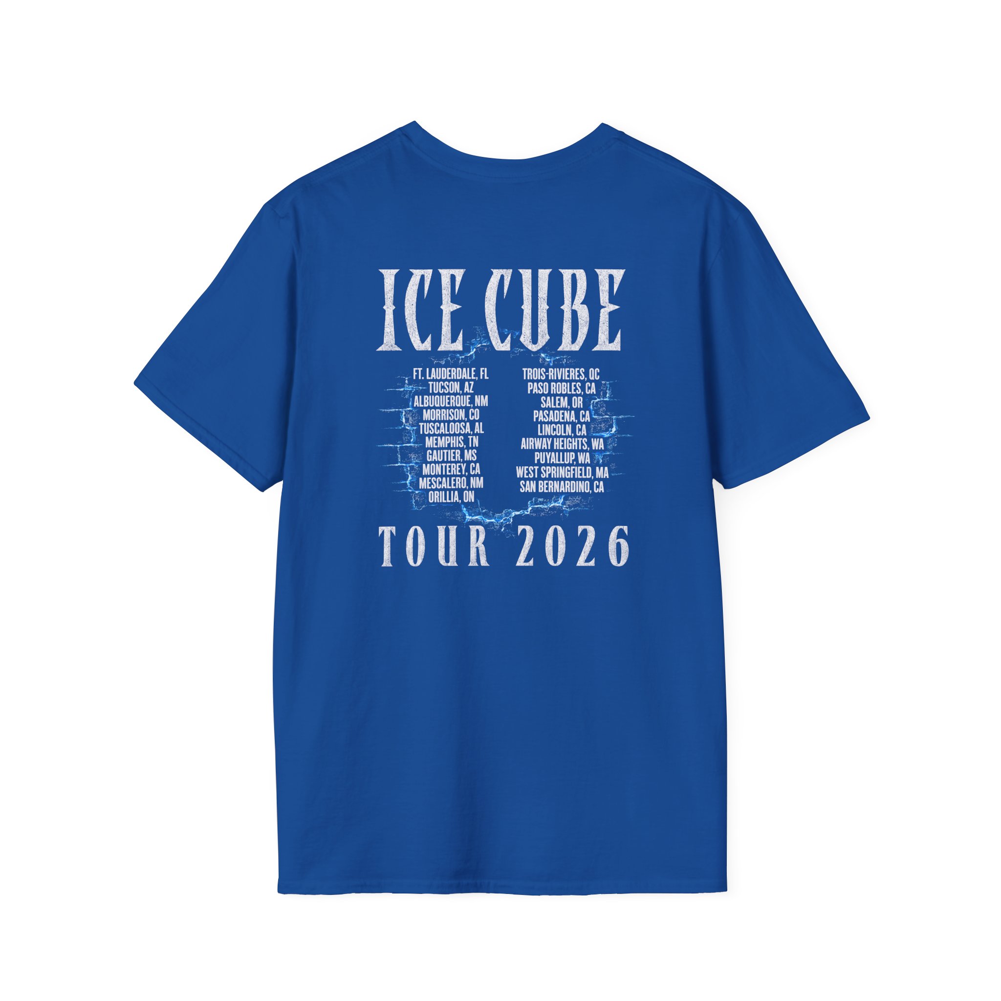 Ice Cube 2026 Logo Tour Unisex Softstyle T-Shirt - Image 18
