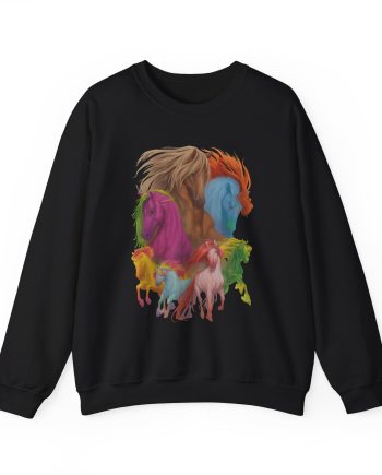 Dropout Dimension 20 The Seven Magic Horse Unisex Heavy Blend™ Crewneck Sweatshirt