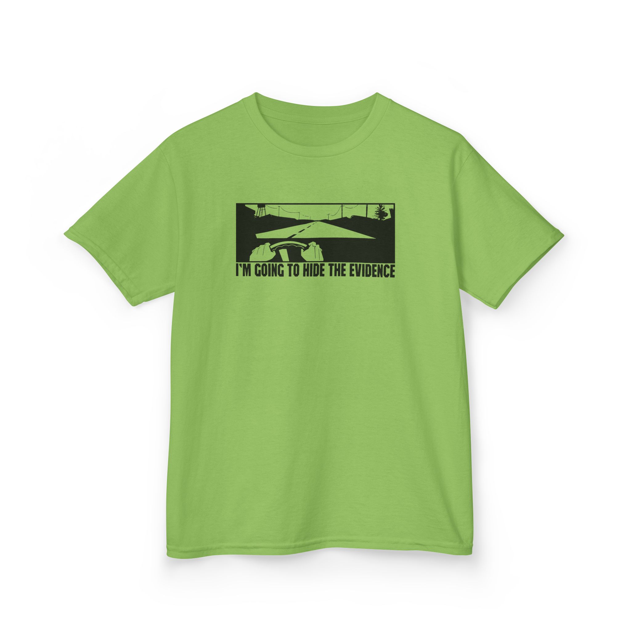 Shroud Hide The Evidence Kids Heavy Cotton™ Tee - Image 5