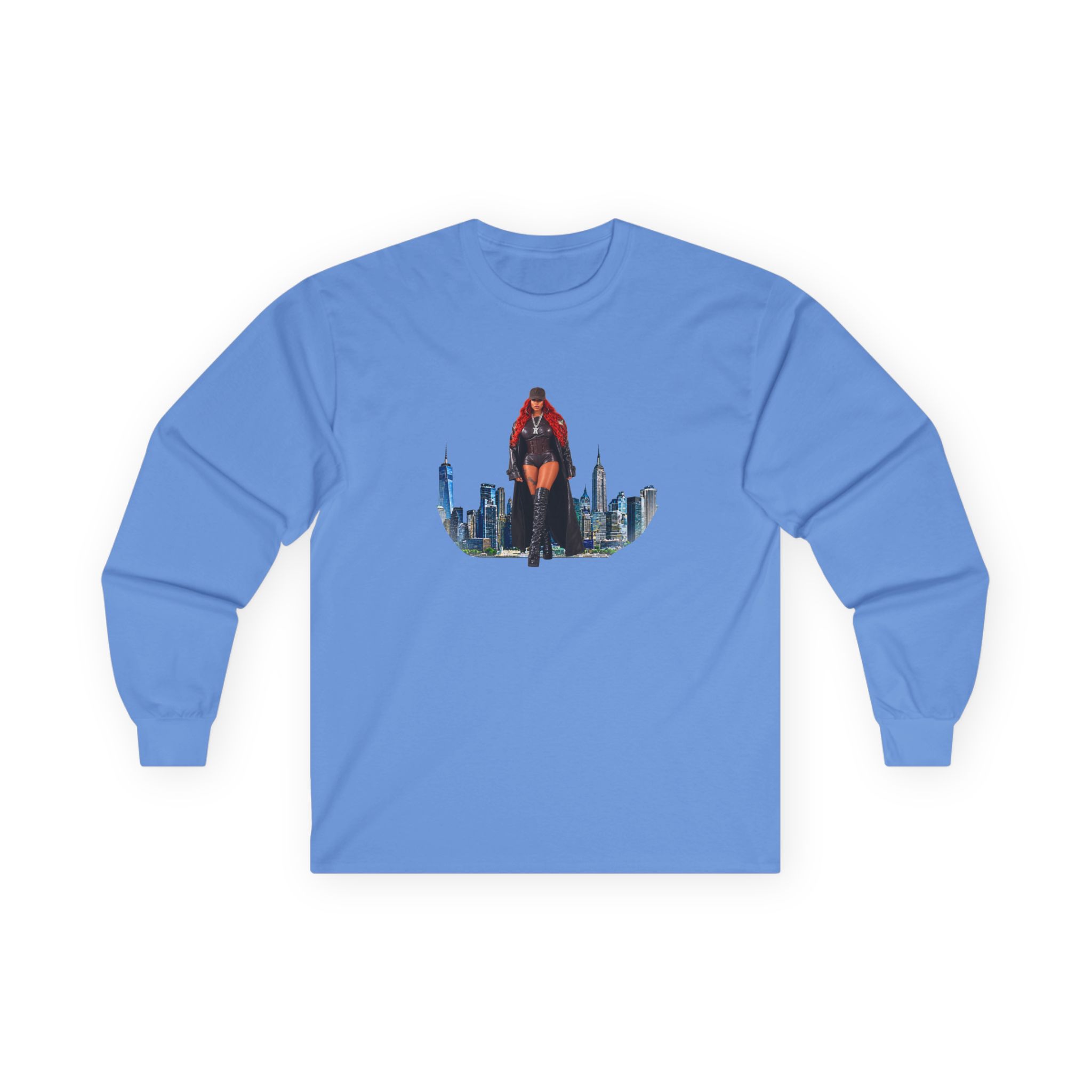 Mary J Blige City Unisex Ultra Cotton Long Sleeve Tee - Image 13