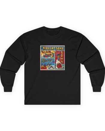 Violent Soho Slow Down Sonic Unisex Ultra Cotton Long Sleeve Tee