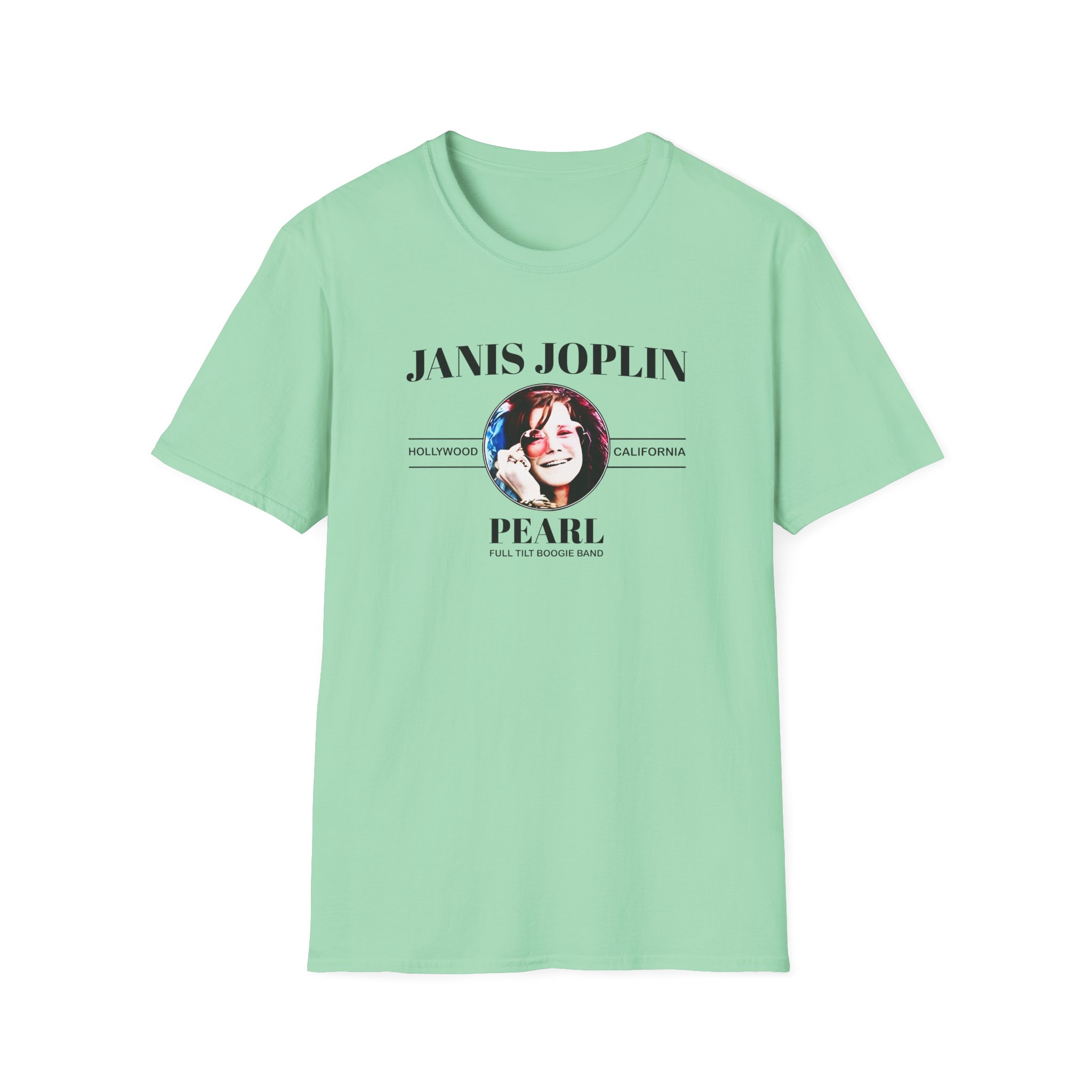Janis Joplin Pearl Unisex Softstyle T-shirt - Image 19