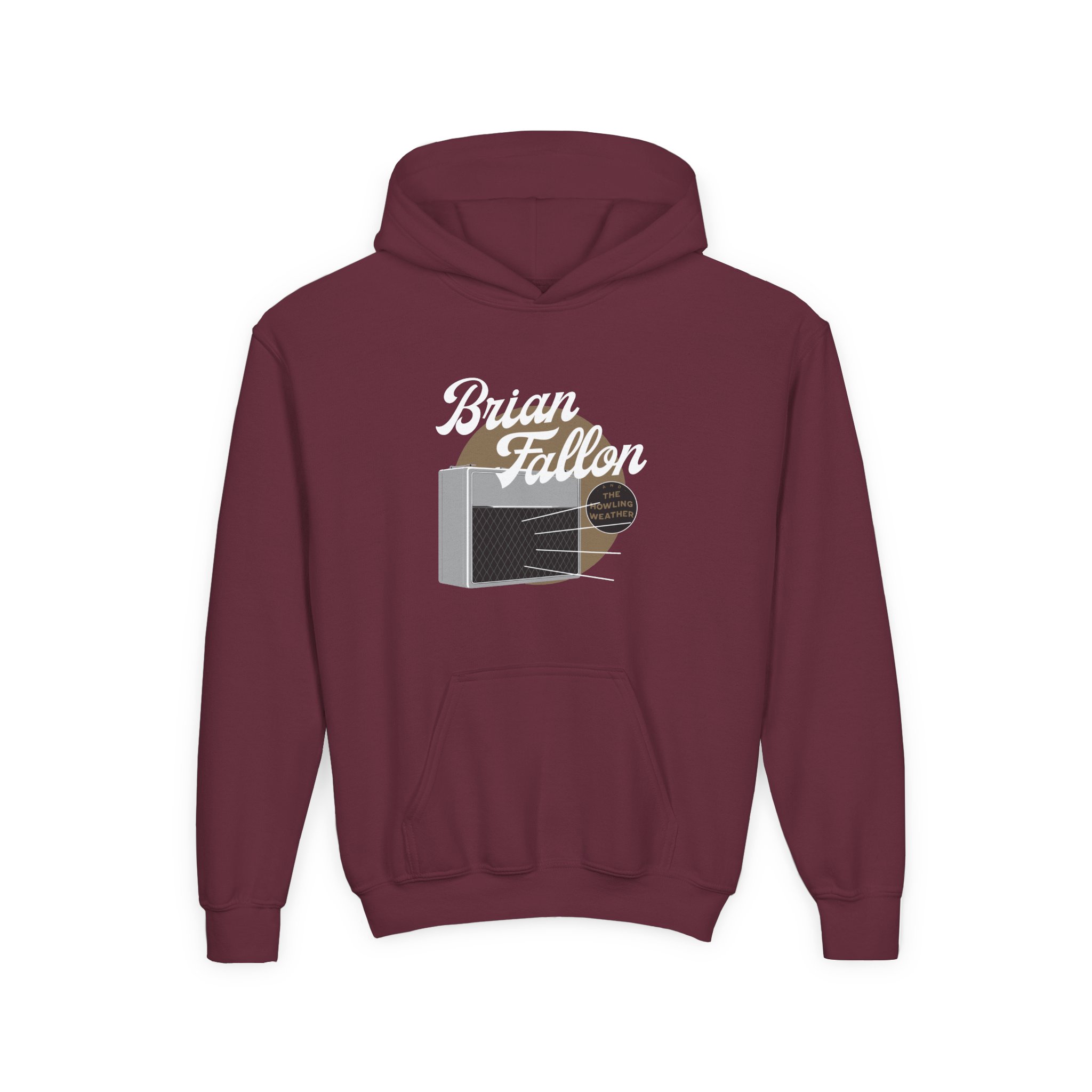 Brian Fallon Amp Youth Heavy Blend Hooded Sweatshirt - Image 3