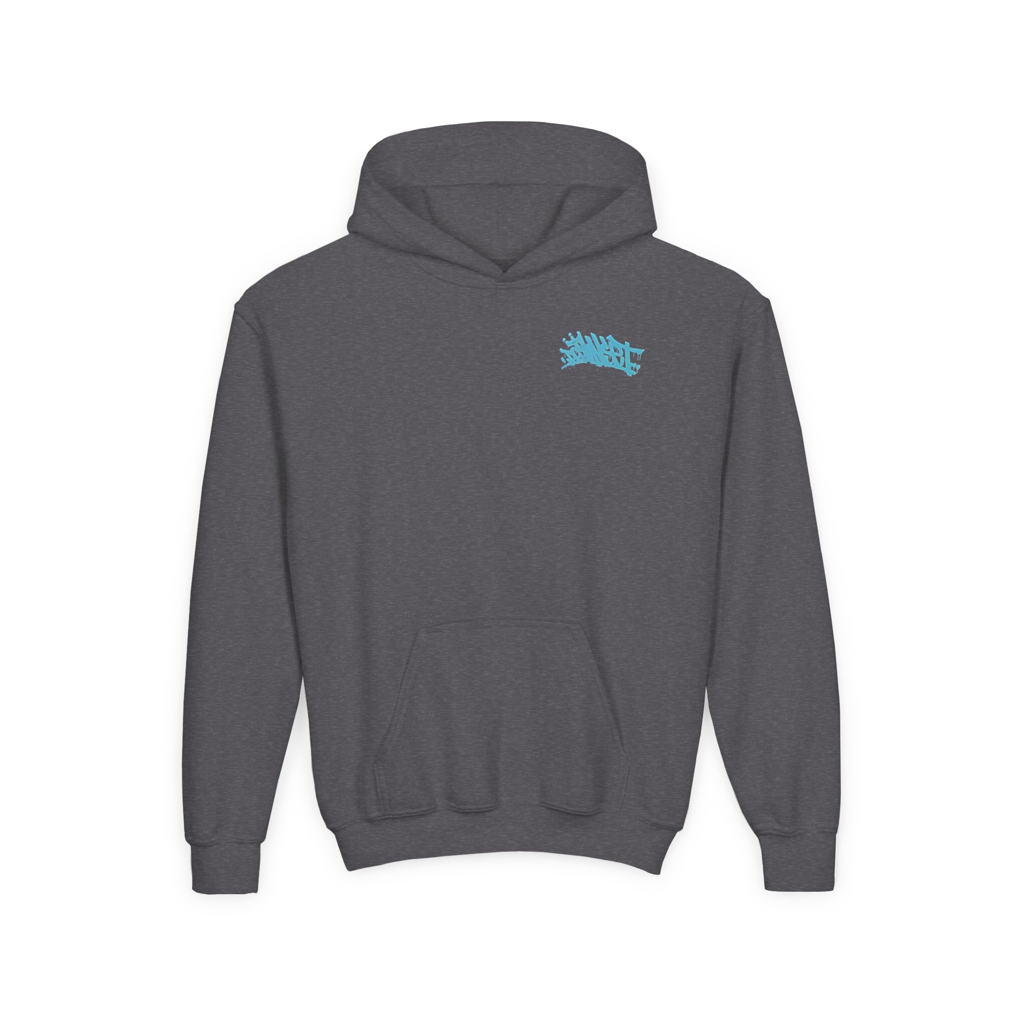 Downset Youth Heavy Blend Hooded Sweatshirt - Image 5