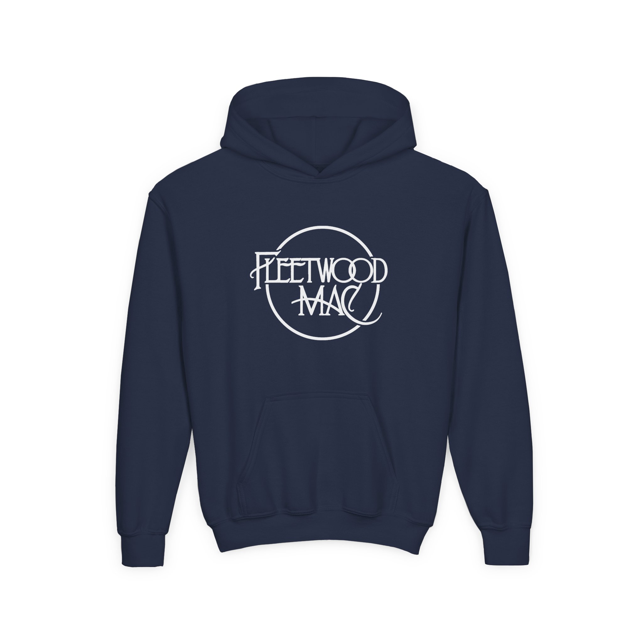 Fleetwood Mac Classic Logo Youth Heavy Blend Hooded Sweatshirt - Image 11