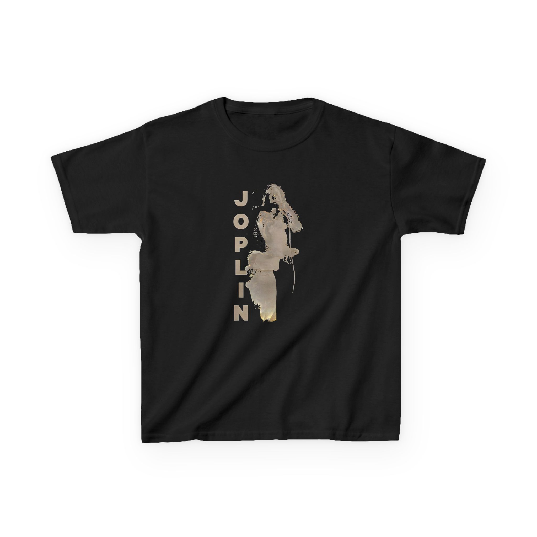 Janis Joplin Down on Me Kids Heavy Cotton™ Tee