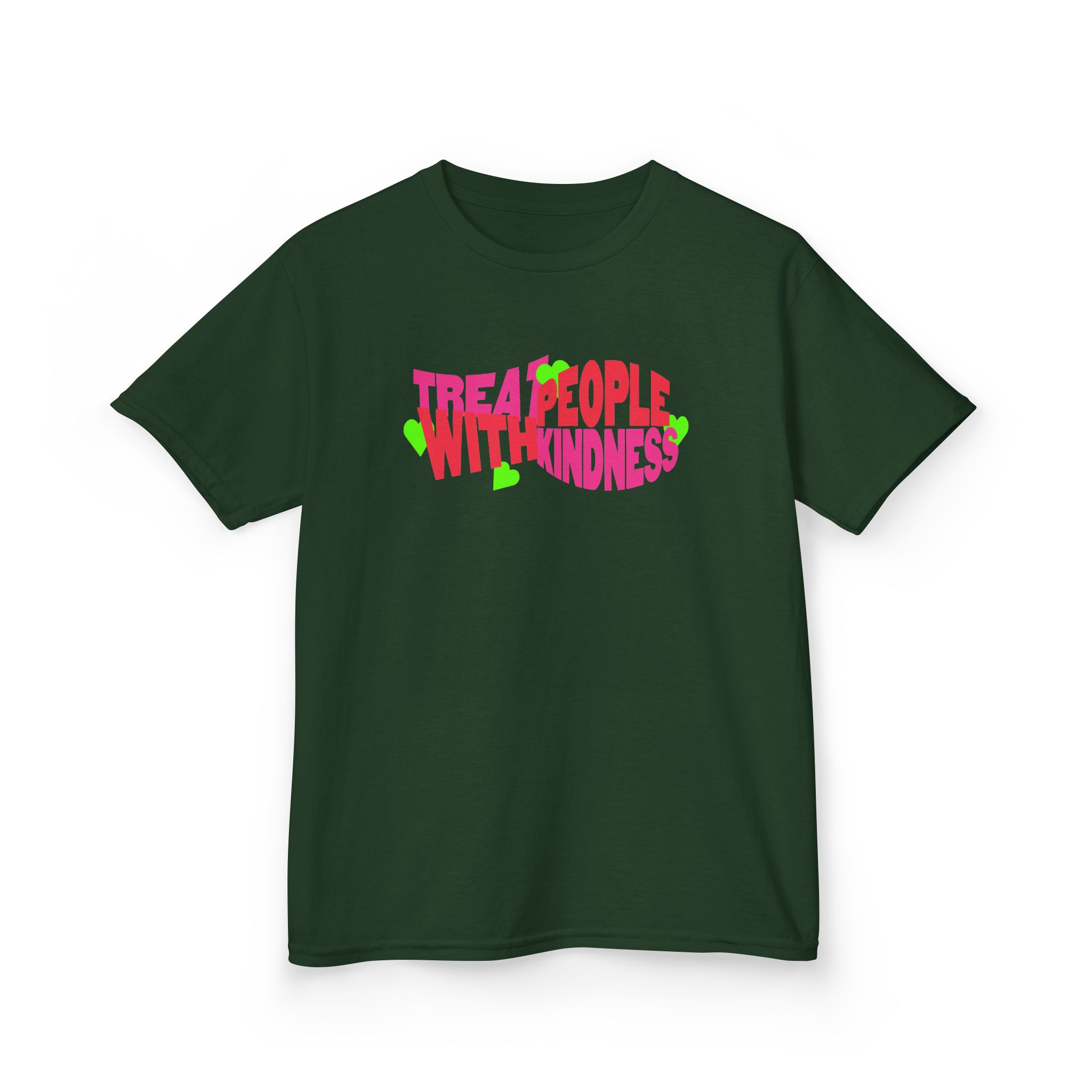 Love on Tour Treat People With Kindness Kids Heavy Cotton™ Tee - Image 3