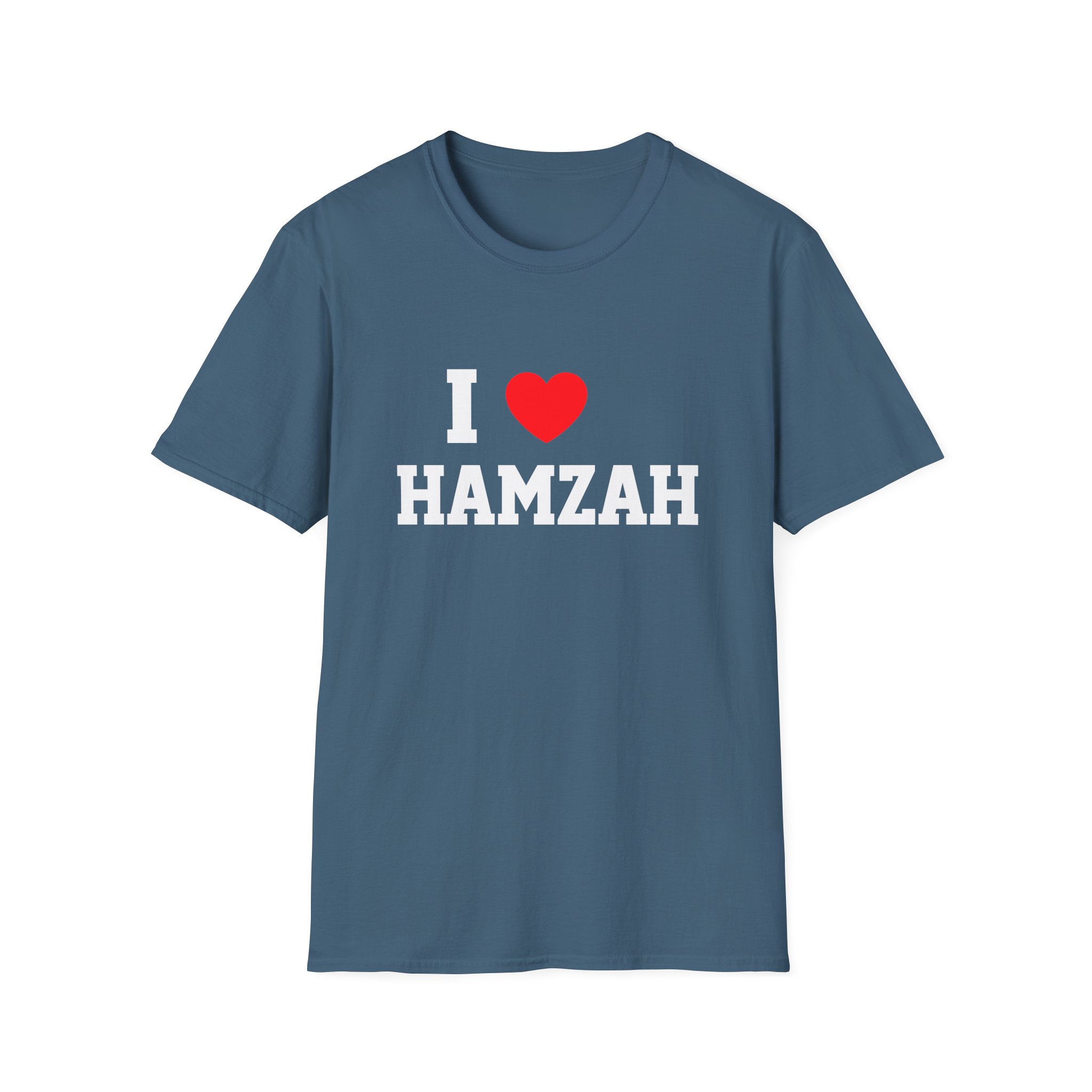 Hamza Love Unisex Softstyle T-Shirt - Image 11