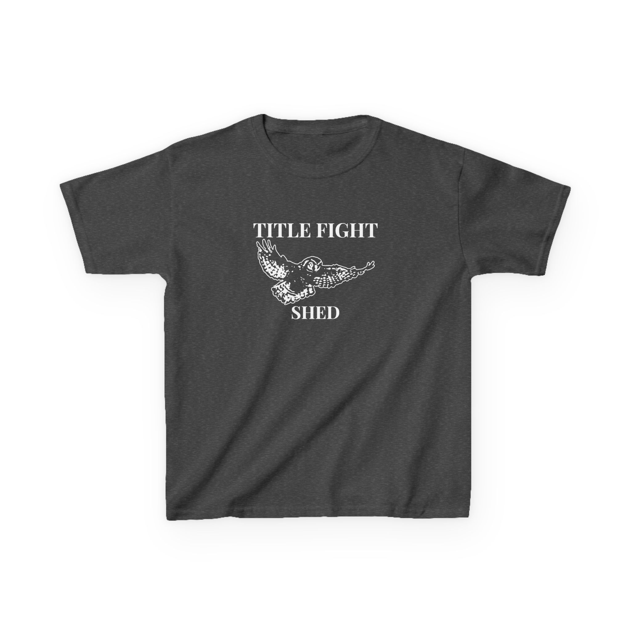 Kids Cold Cuts Title Fight Shed Owl Heavy Cotton™ Tee - Image 7