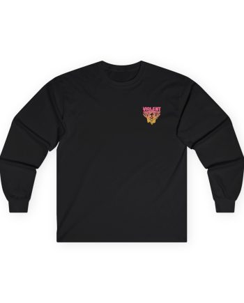 Violent Soho Blazin' Skull Gradient Unisex Ultra Cotton Long Sleeve Tee