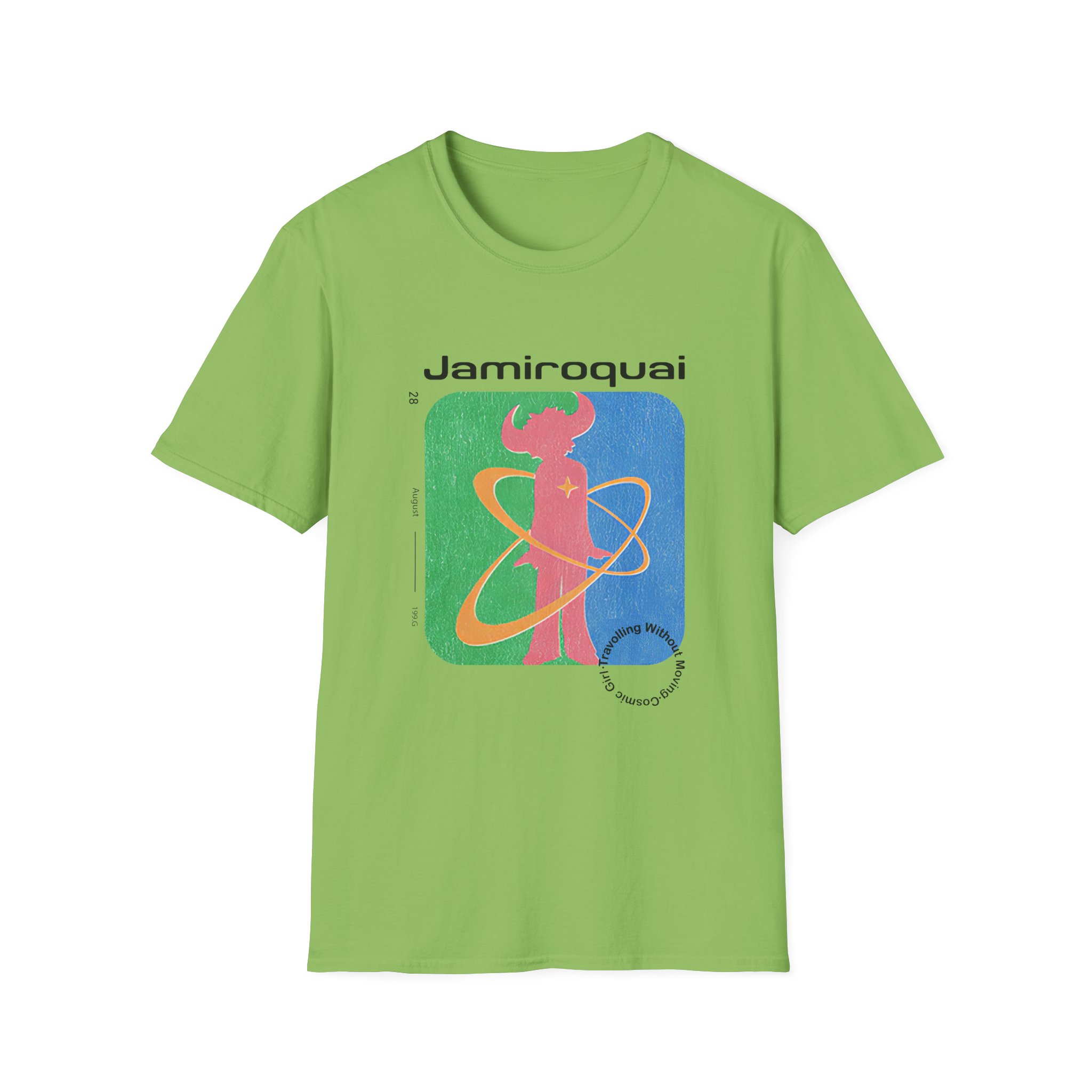 Calvin Harris Cosmic Girl Embroidered Unisex Softstyle T-Shirt - Image 17