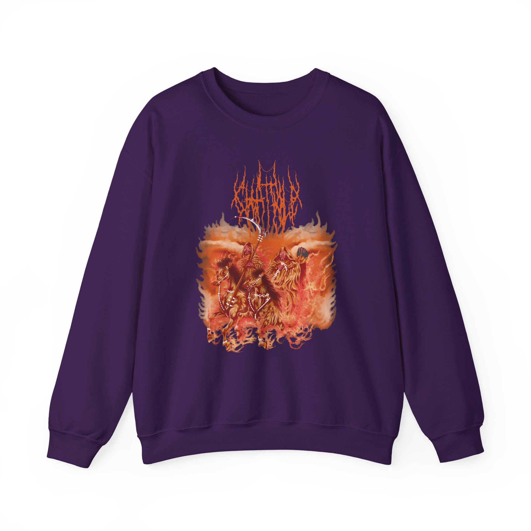 Chat Pile No Way Out Unisex Heavy Blend™ Crewneck Sweatshirt - Image 7