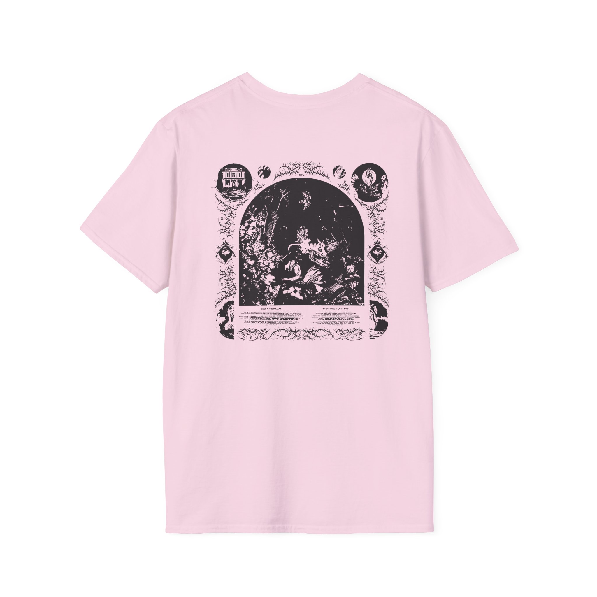 Knocked Loose Quiet Now Unisex Softstyle T-shirt - Image 14