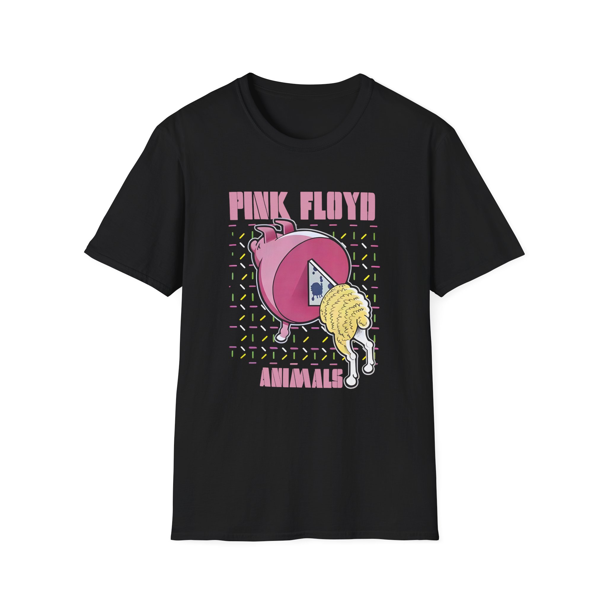 Pink Floyd Animals Oink Oink Unisex Softstyle T-Shirt