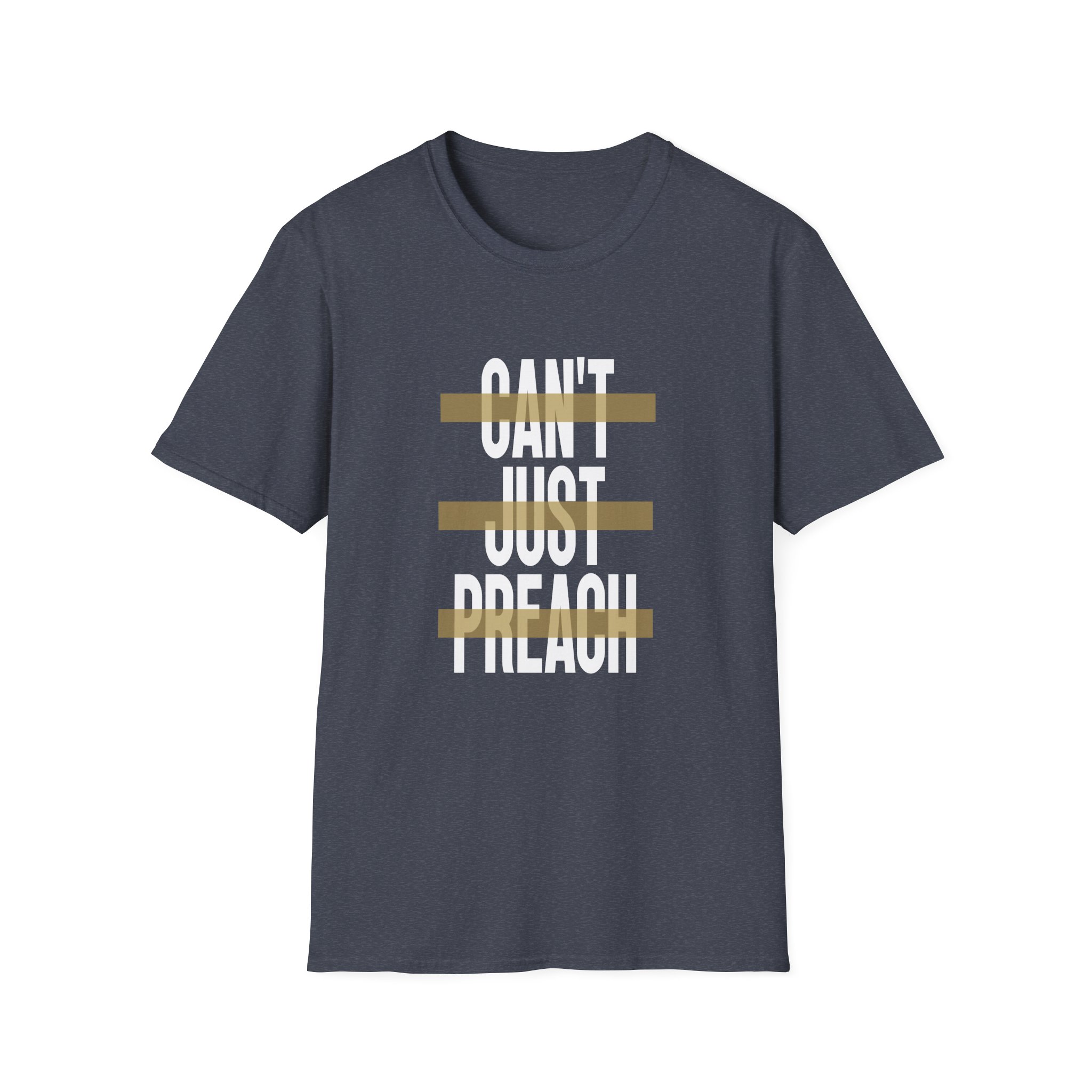 John Legend Can't Just Preach Unisex Softstyle T-Shirt - Image 19