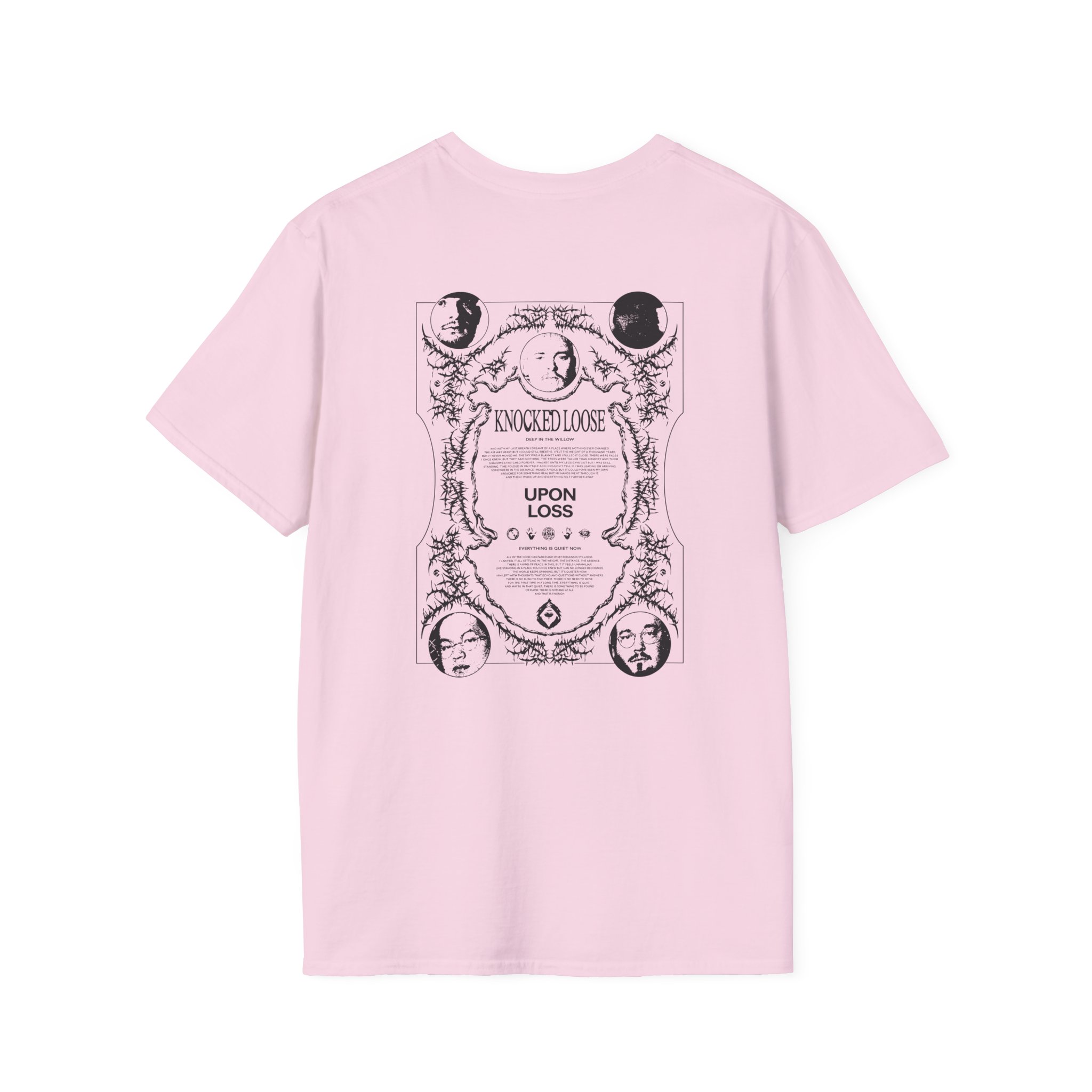Knocked Loose Upon Loss Wolves Unisex Softstyle T-shirt - Image 12