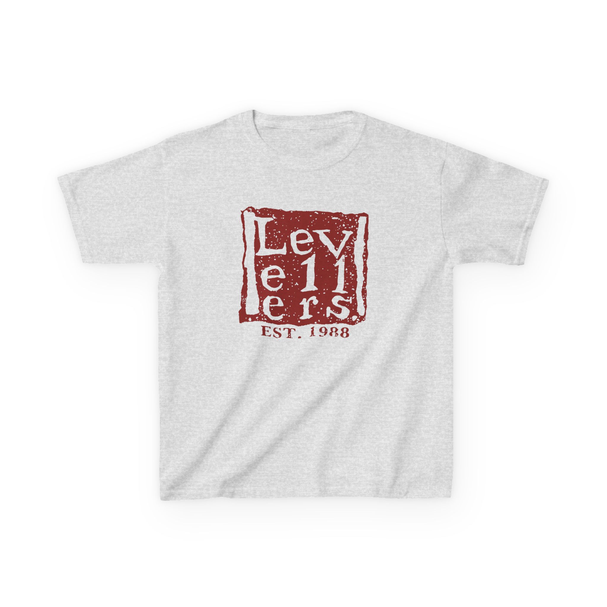 Levellers Logo Kids Heavy Cotton™ Tee - Image 5