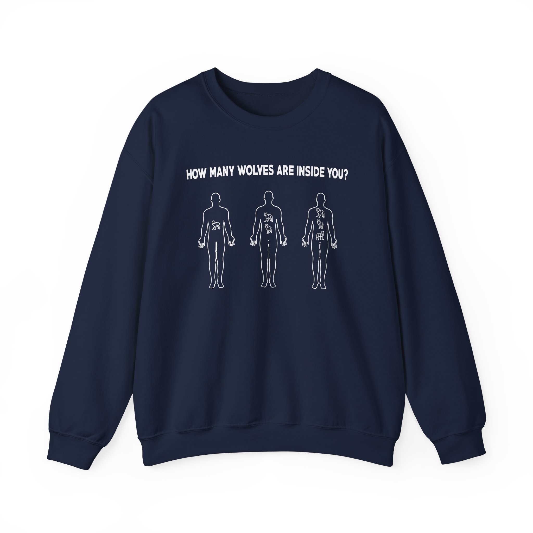 Caroline Polachek How Many Wolves Unisex Heavy Blend™ Crewneck Sweatshirt - Image 11