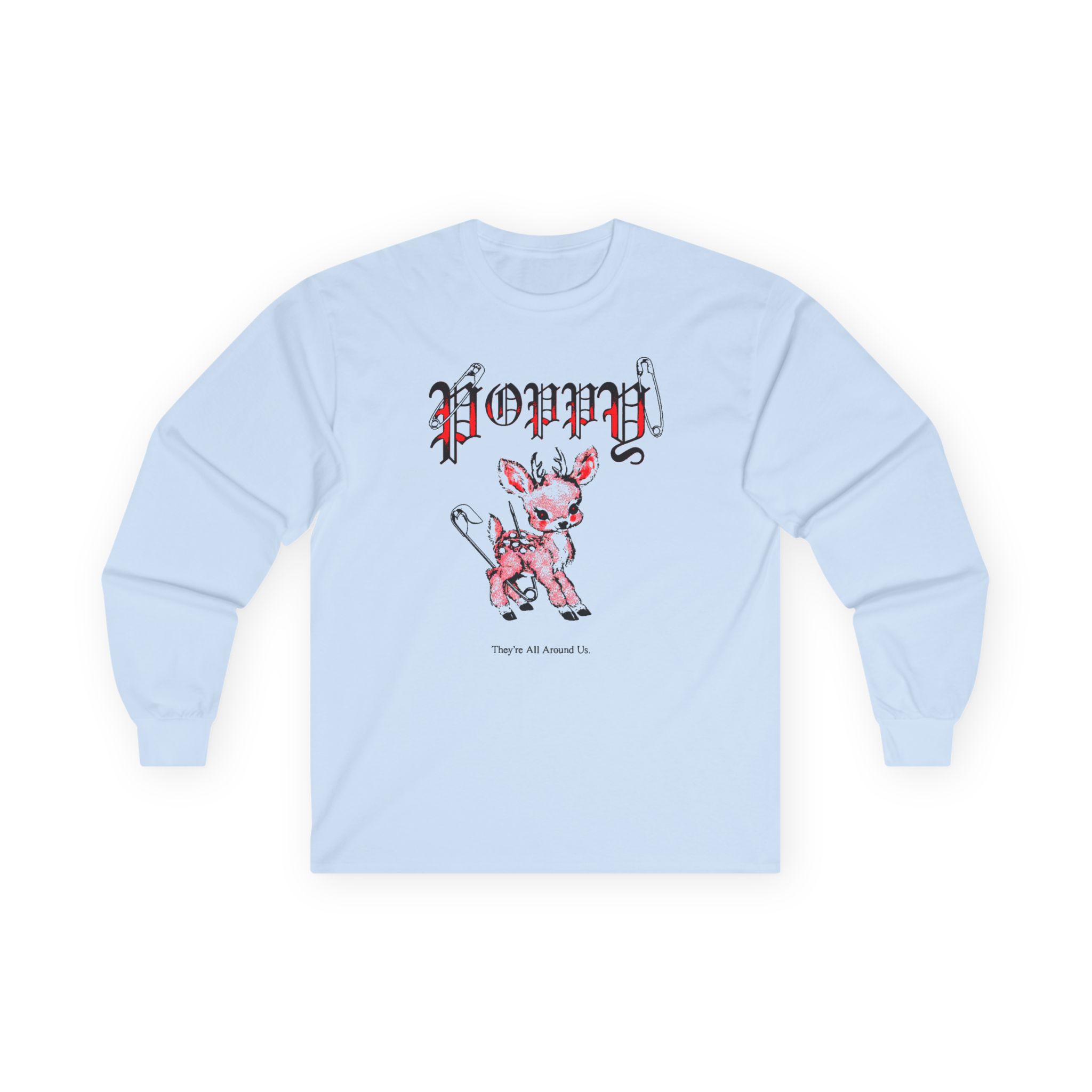 Poppy Deer Unisex Ultra Cotton Long Sleeve Tee - Image 7