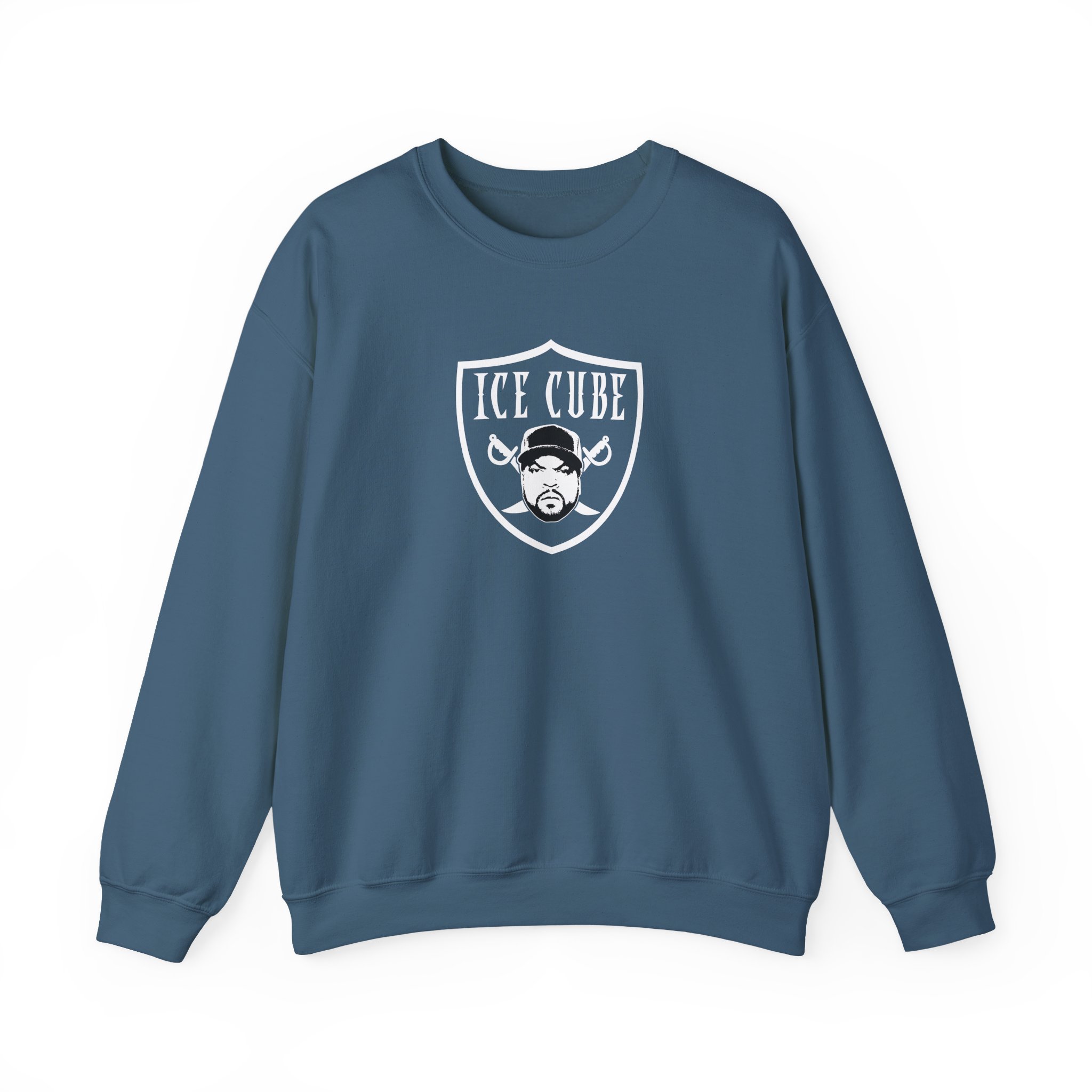 Ice Cube Shield Logo Unisex Heavy Blend™ Crewneck Sweatshirt - Image 9