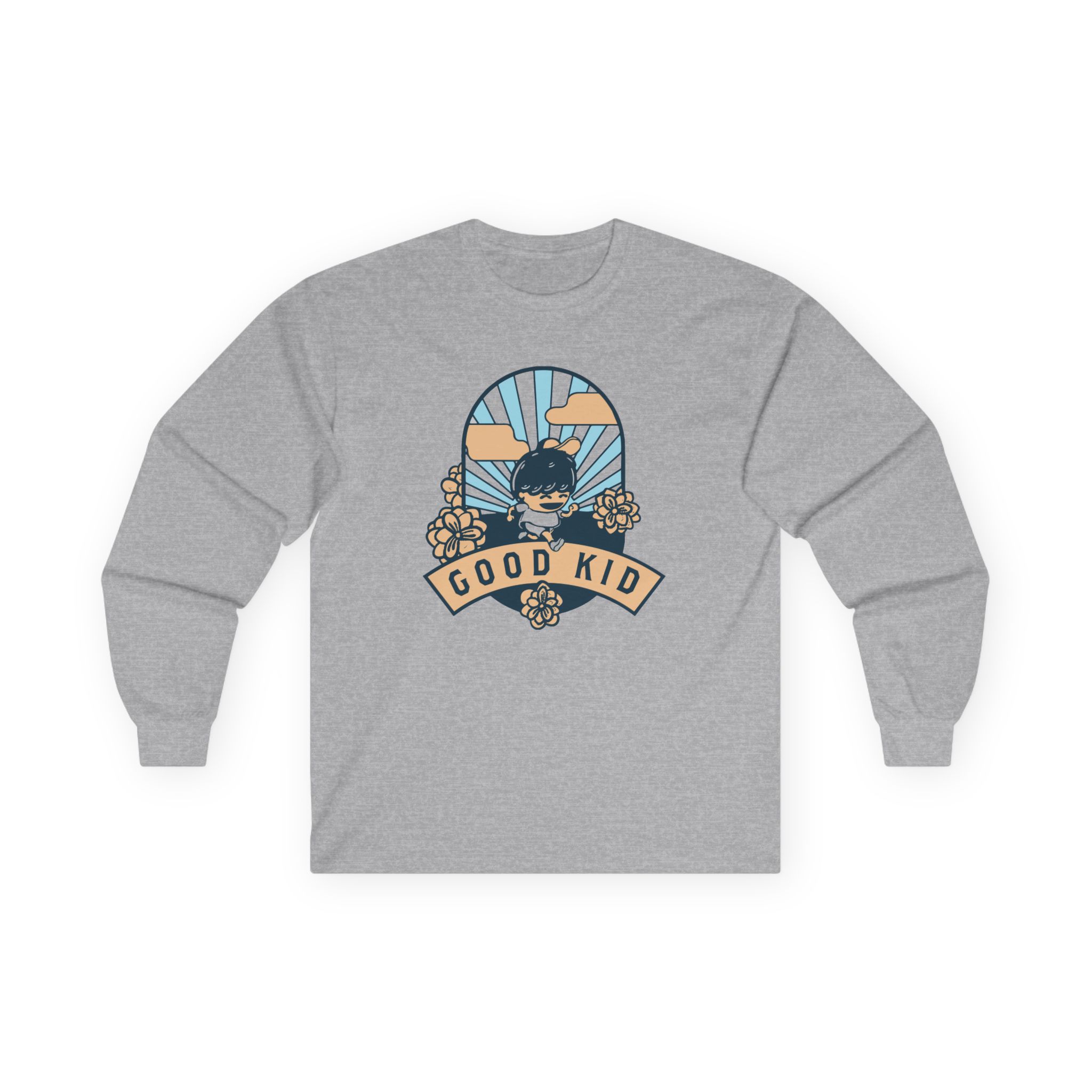 Good Kid Sunshine Unisex Ultra Cotton Long Sleeve Tee - Image 5