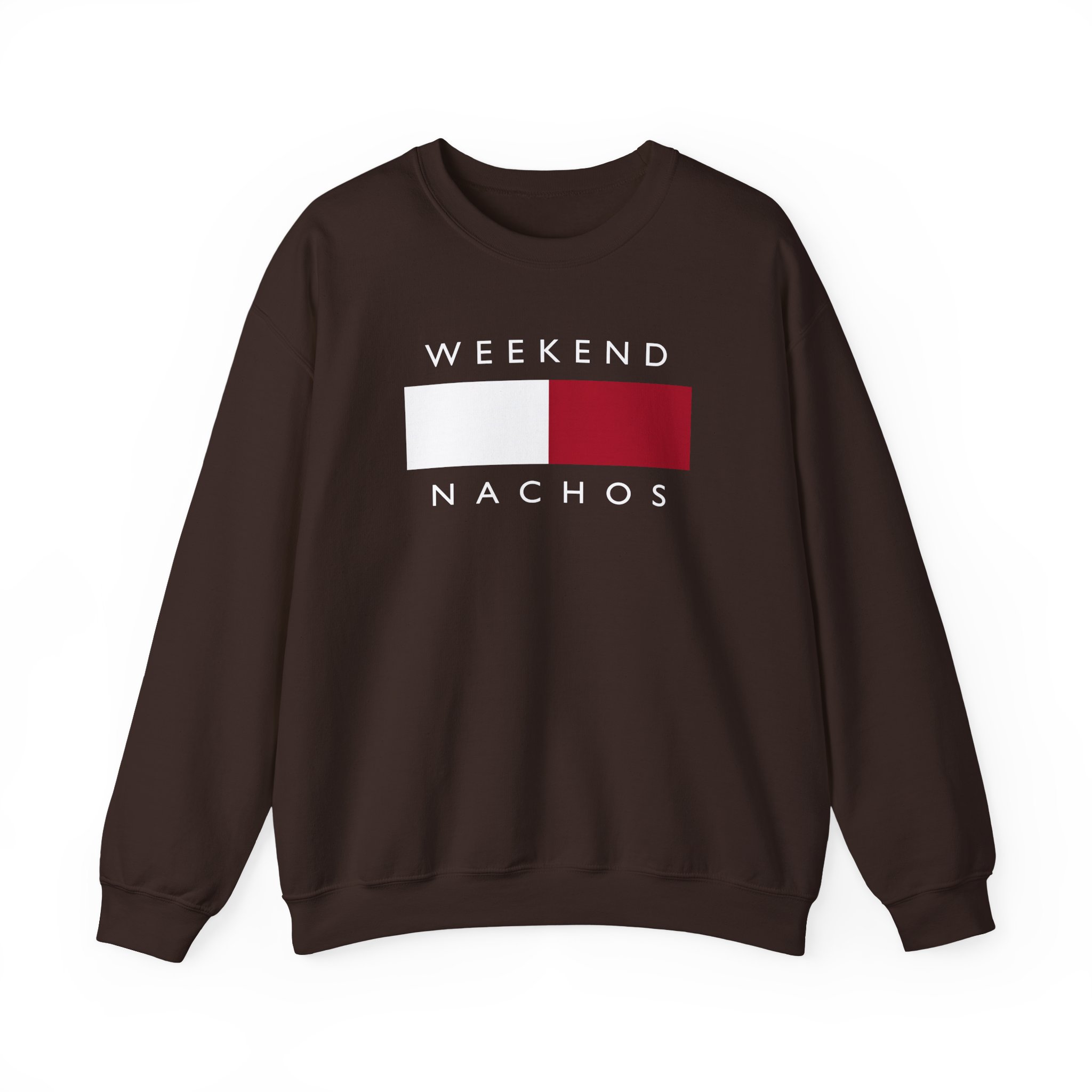 Weekend Nachos Unisex Heavy Blend™ Crewneck Sweatshirt - Image 3