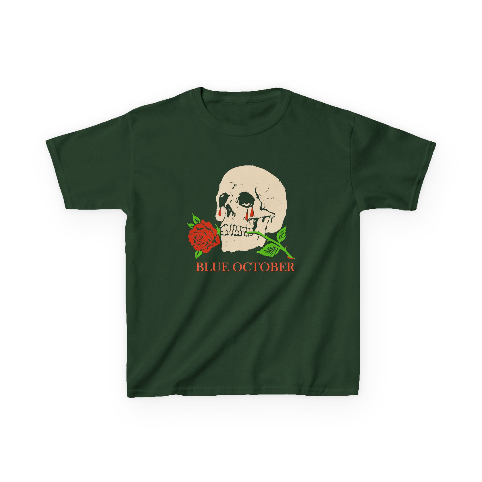 Blue October Where Did You Go Kids Heavy Cotton™ Tee - Image 5