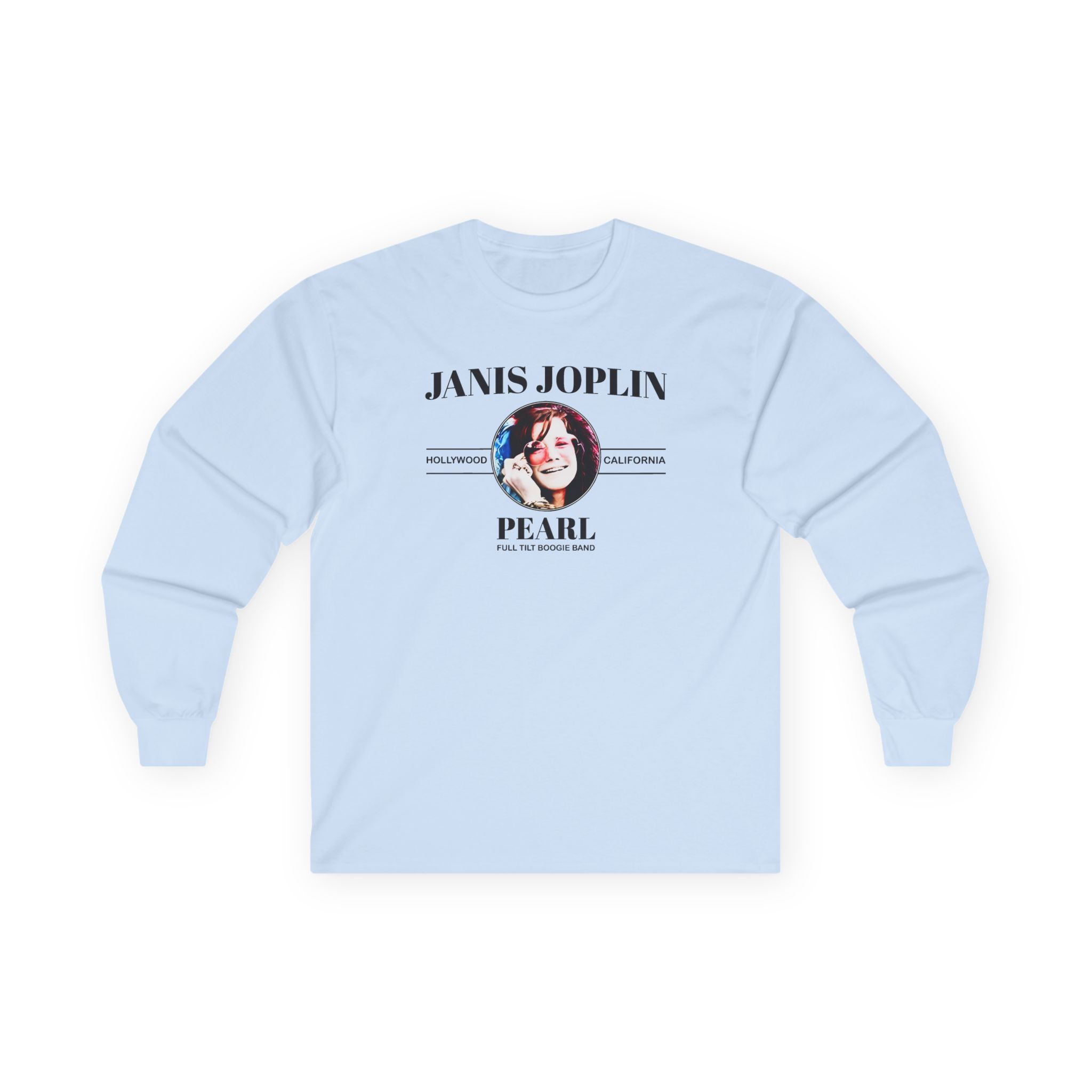 Janis Joplin Pearl Unisex Ultra Cotton Long Sleeve Tee - Image 9
