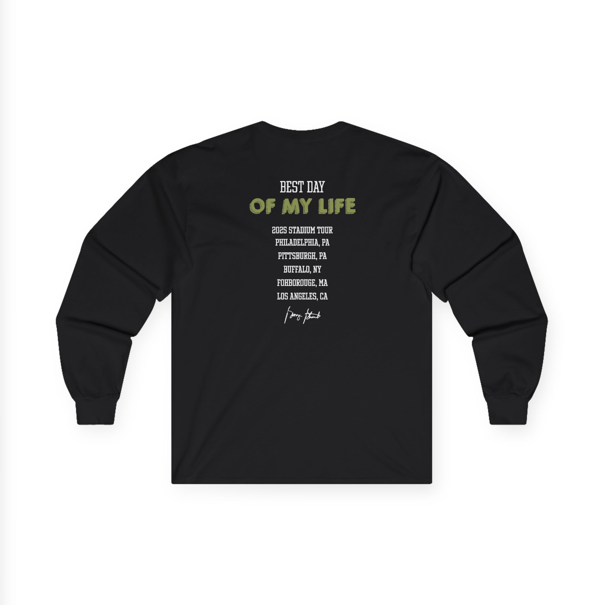 George Strait Best Day of My Life Unisex Ultra Cotton Long Sleeve Tee - Image 2