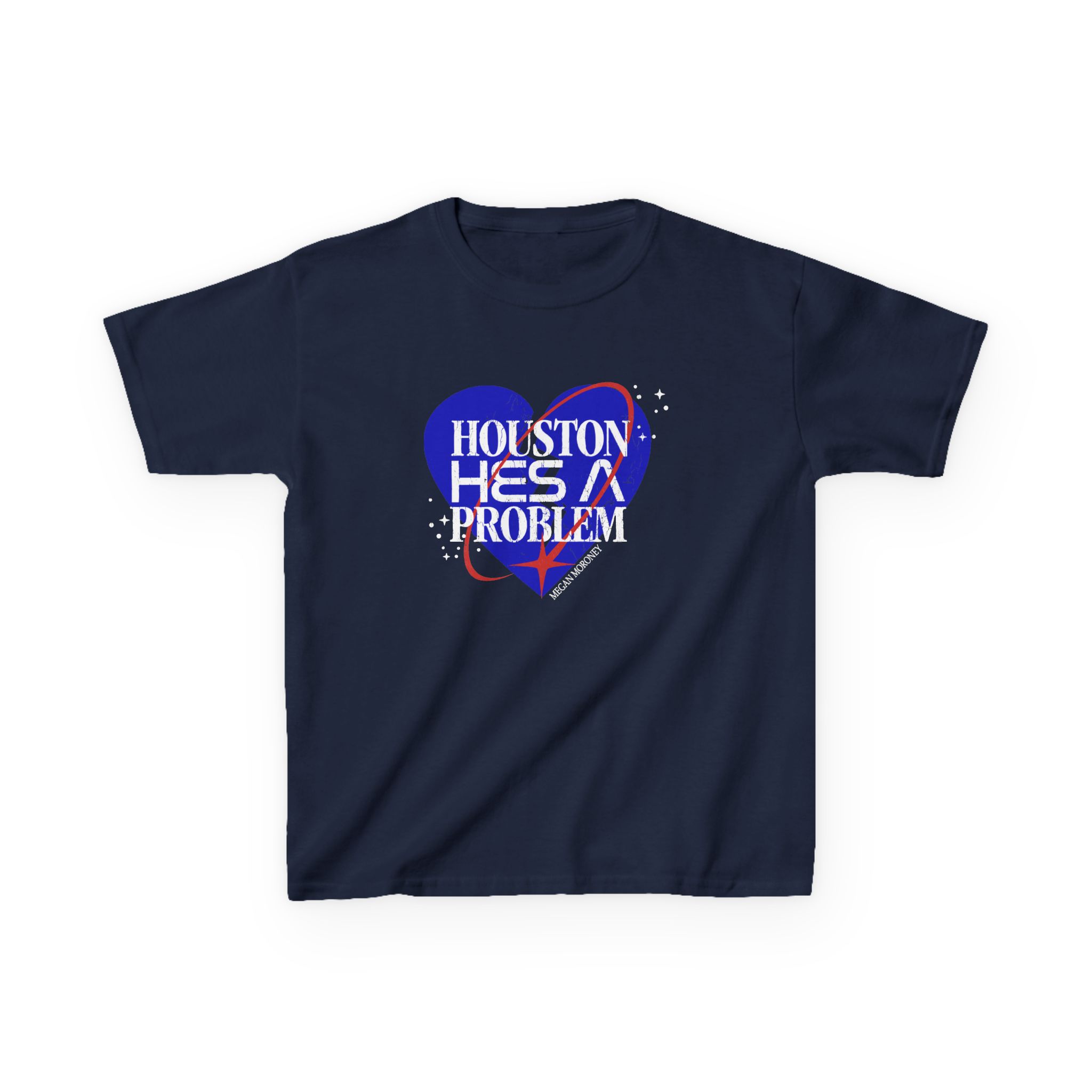 Megan Moroney Houston He's a Problem Kids Heavy Cotton™ Tee - Image 15