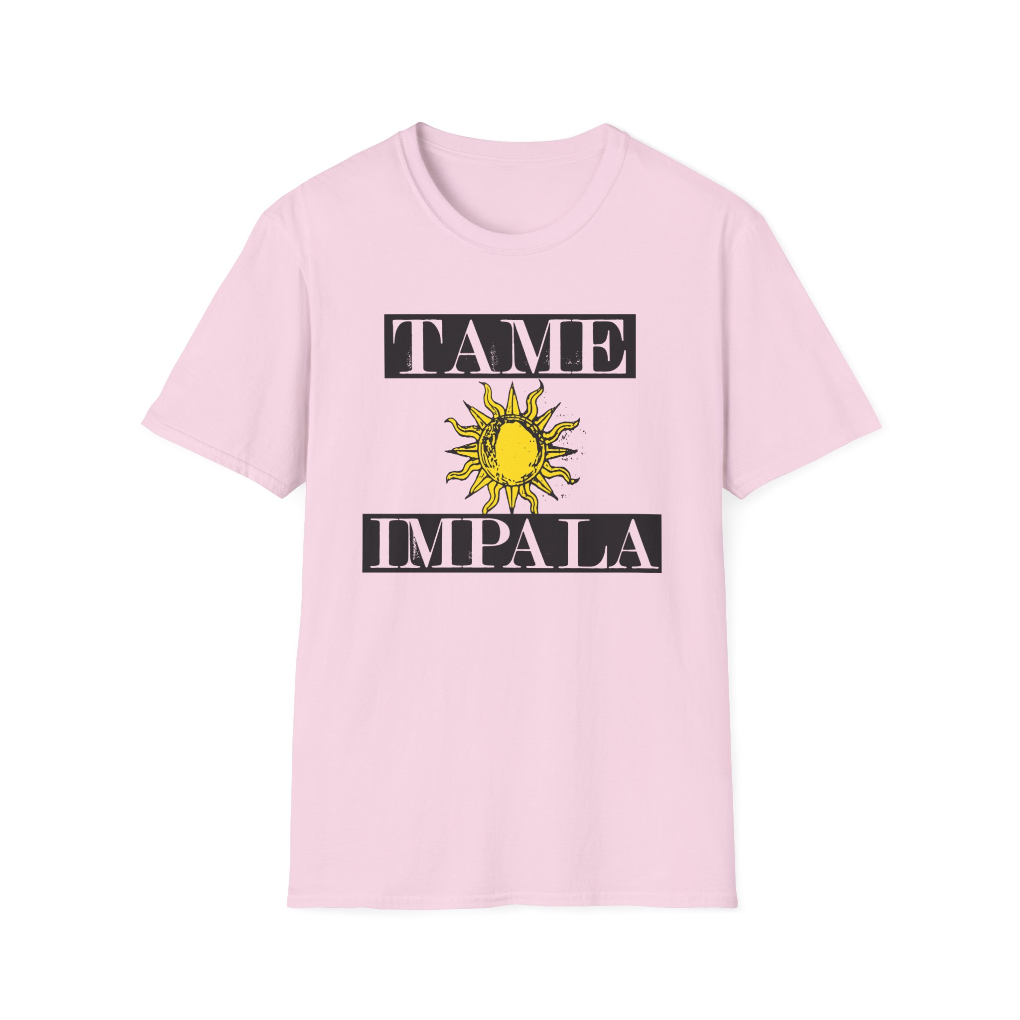 Tame Impala Run From The Sun Unisex Softstyle T-Shirt - Image 19