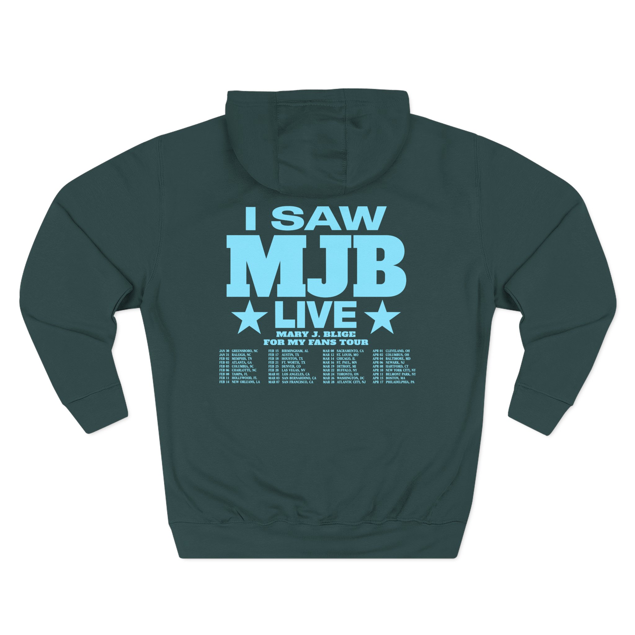 Mary J Blige Crown Three-panel Fleece Hoodie - Image 8