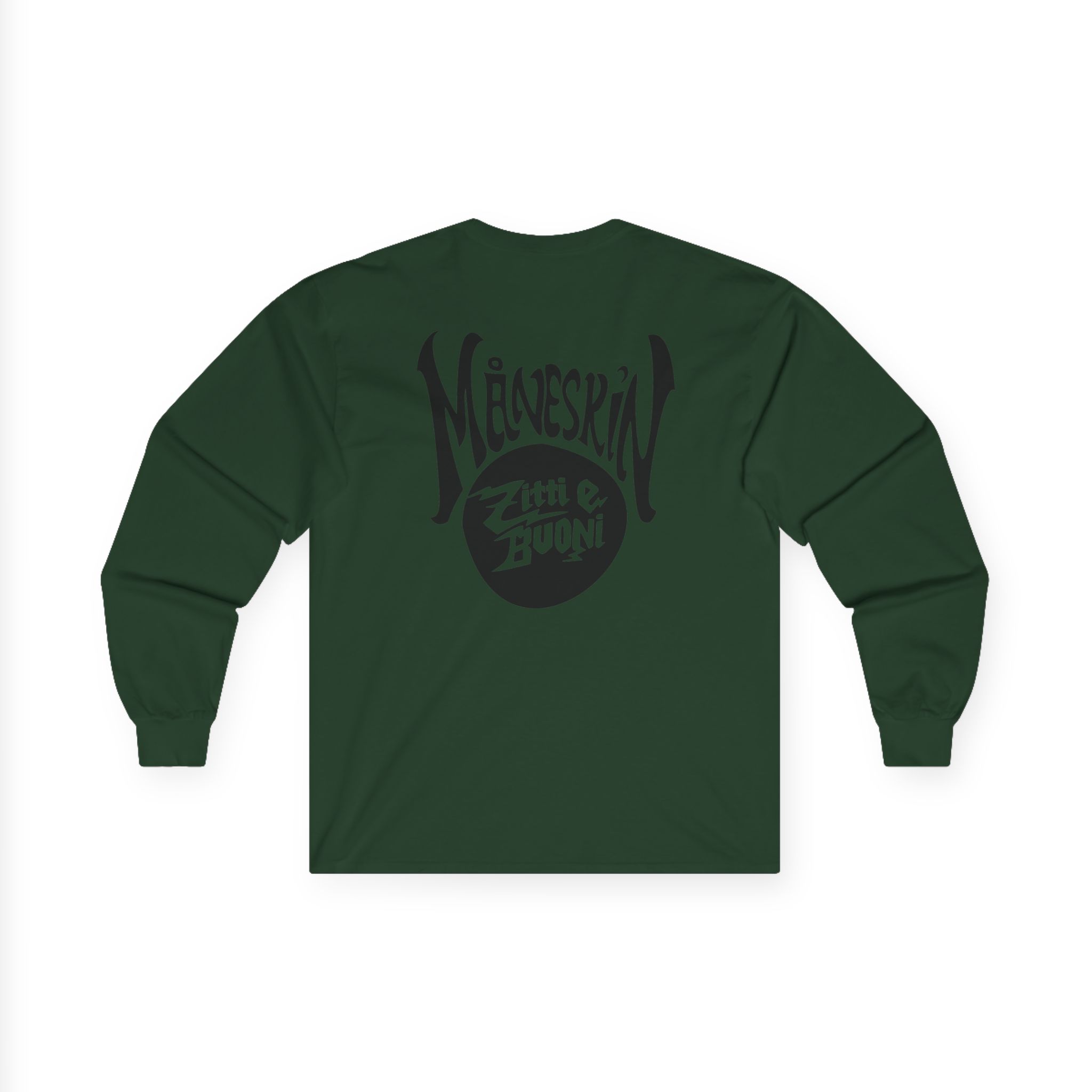 Maneskin Zitti e Buoni Unisex Ultra Cotton Long Sleeve Tee - Image 4