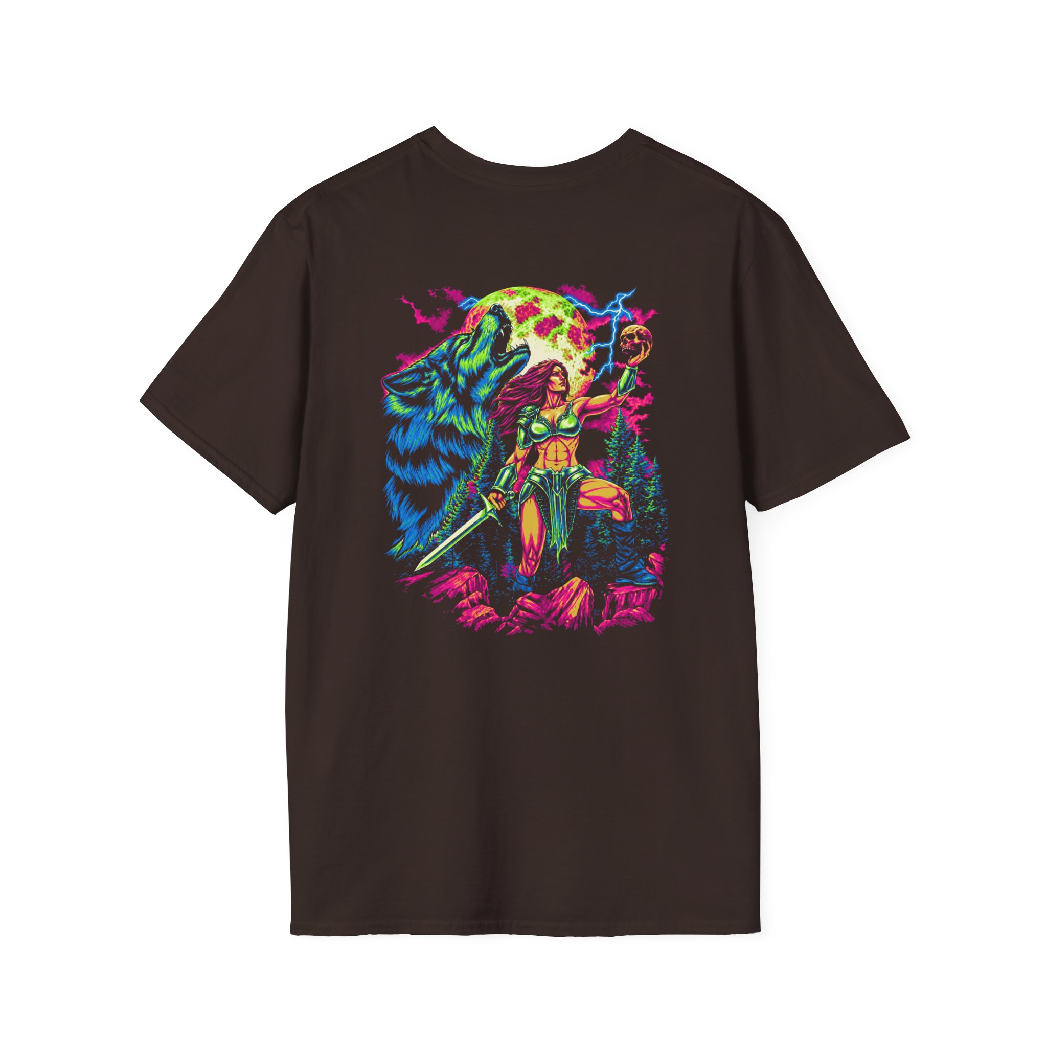 Angelmaker Wolf Spirit (Tour Edition) Unisex Softstyle T-Shirt - Image 4