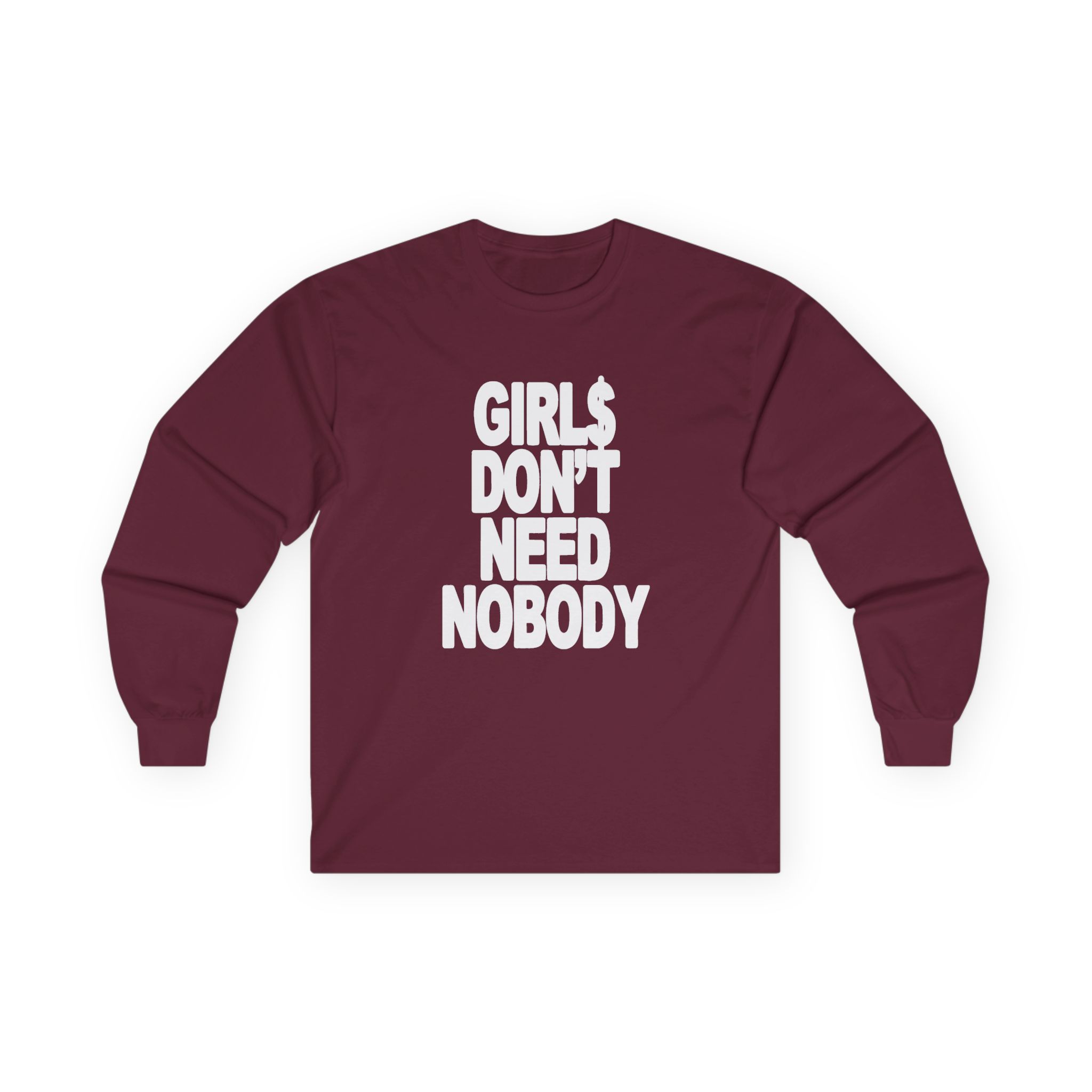 Dom Dolla Don't Need Nobody Unisex Ultra Cotton Long Sleeve Tee - Image 3