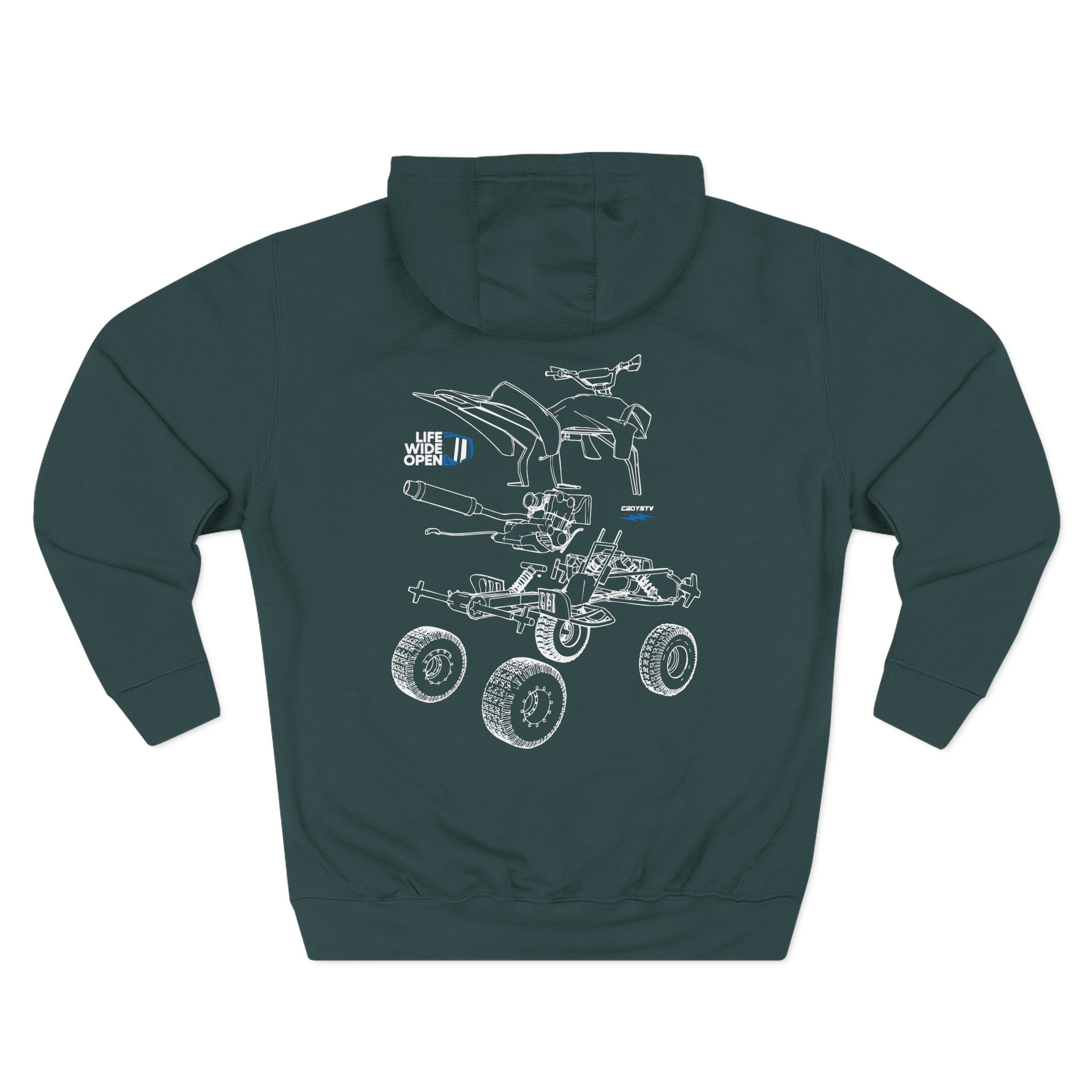 Cboystv Quad Blowup Three-Panel Fleece Hoodie - Image 8