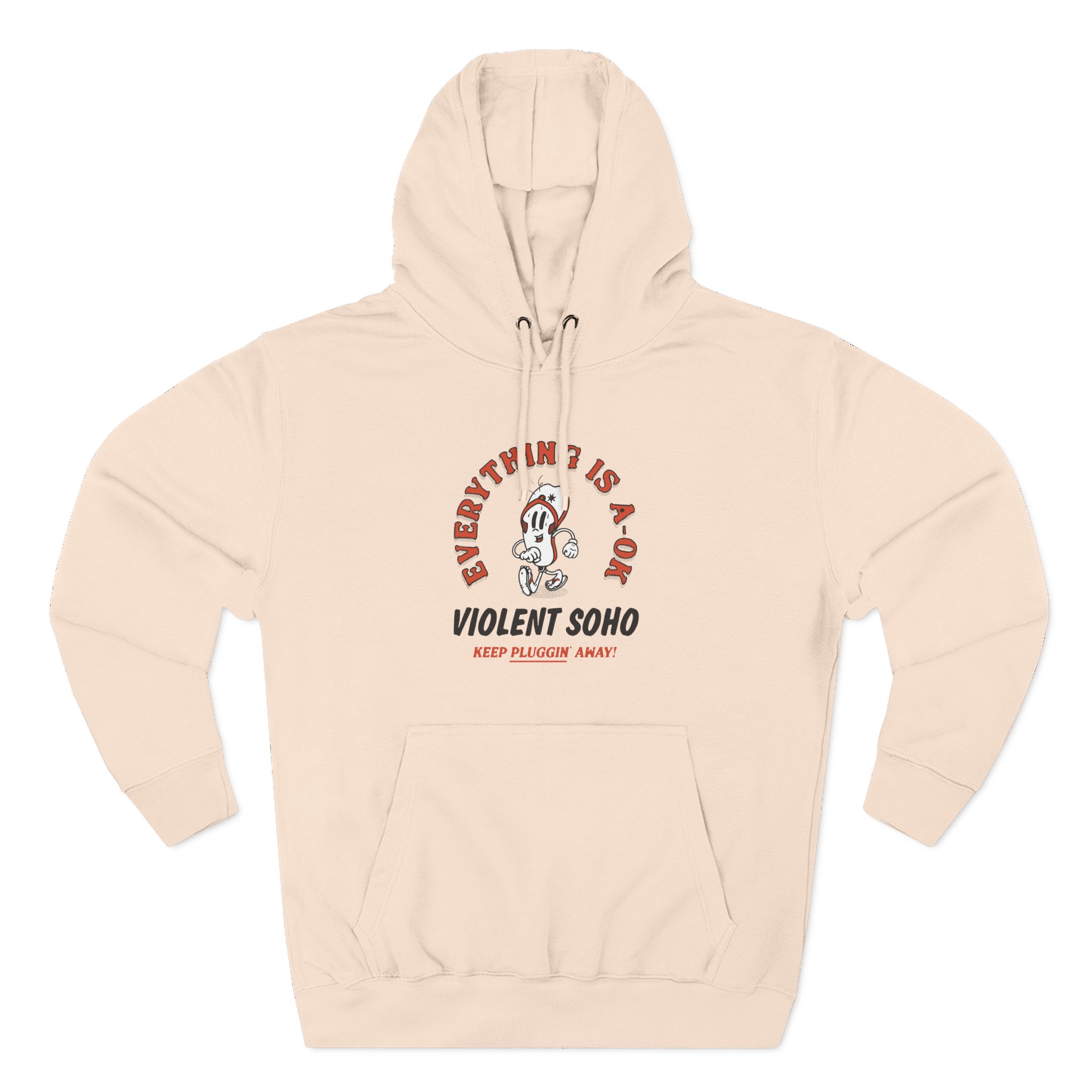 Violent Soho Keep on Pluggin Three-Panel Fleece Hoodie - Image 7