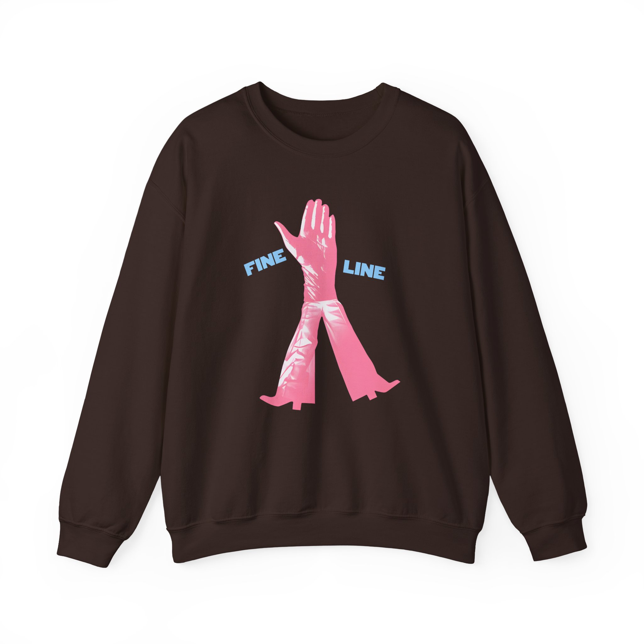 Love on Tour Fine Line Unisex Heavy Blend™ Crewneck Sweatshirt - Image 7
