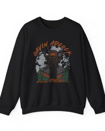 Gavin Adcock Graphite Bull Unisex Heavy Blend™ Crewneck Sweatshirt